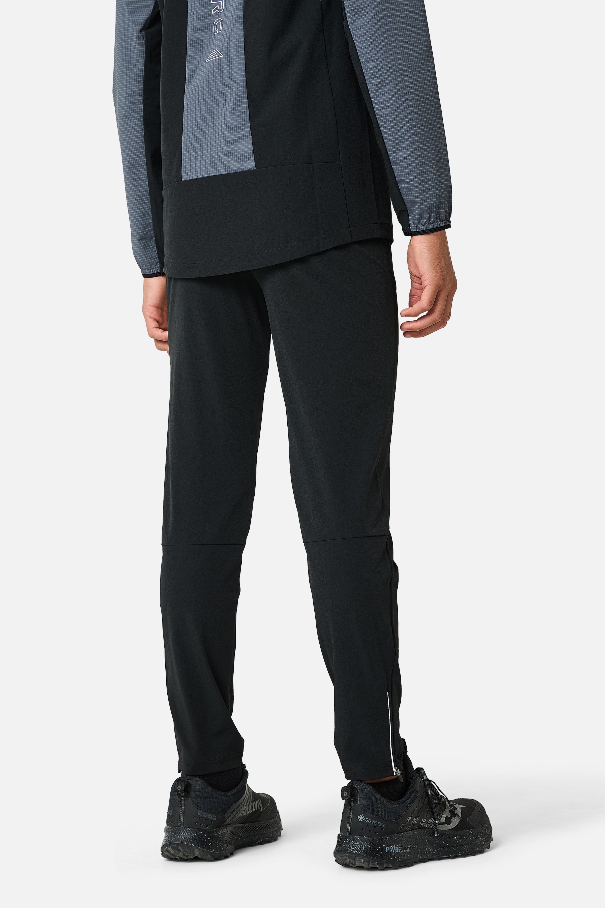 Boys Rapid Grid 2.0 Tracksuit - Black/Graphite Grey