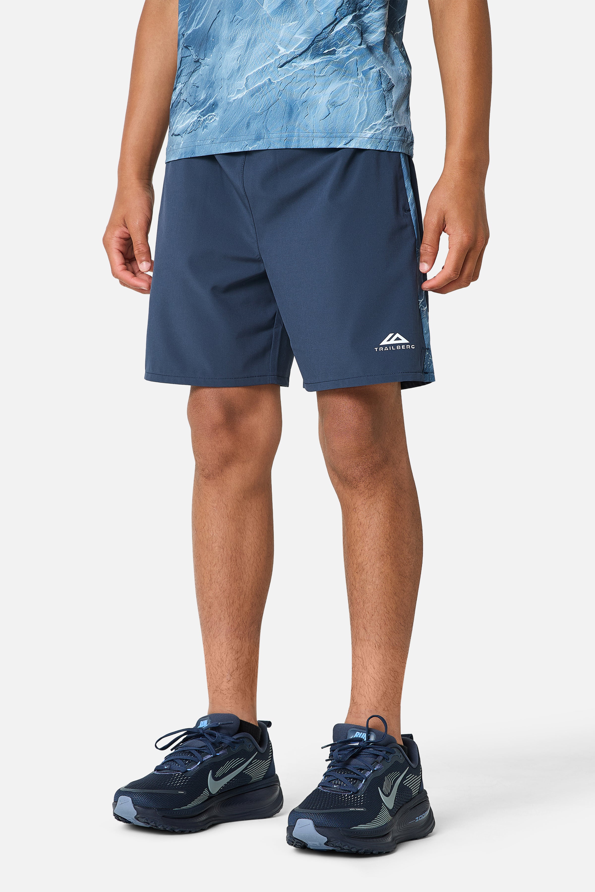 Boys Slate Short - Storm Blue/Washed Indigo