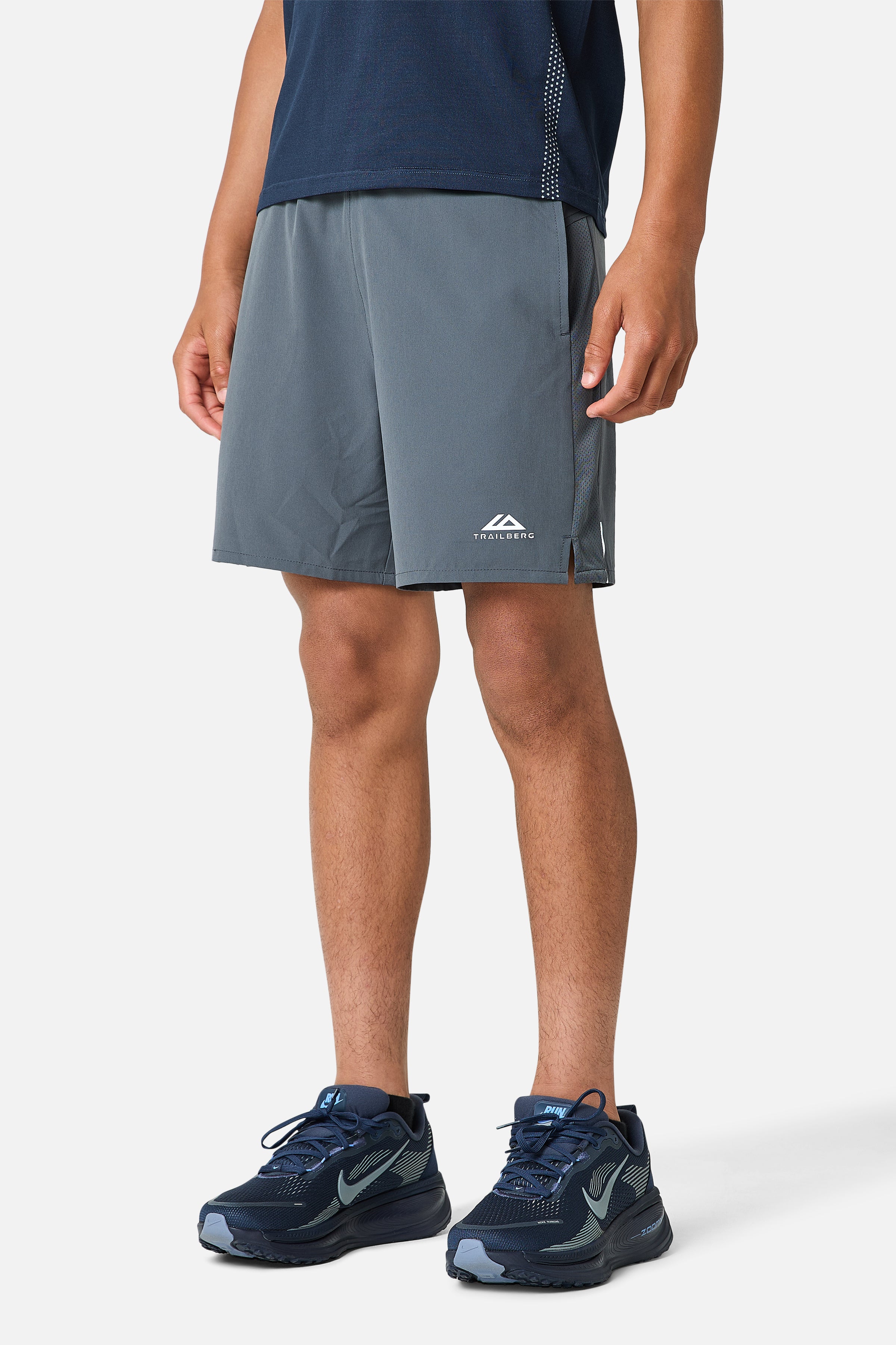 Boys Aero Seamless Essentials Twinset - Storm Blue/Graphite Grey