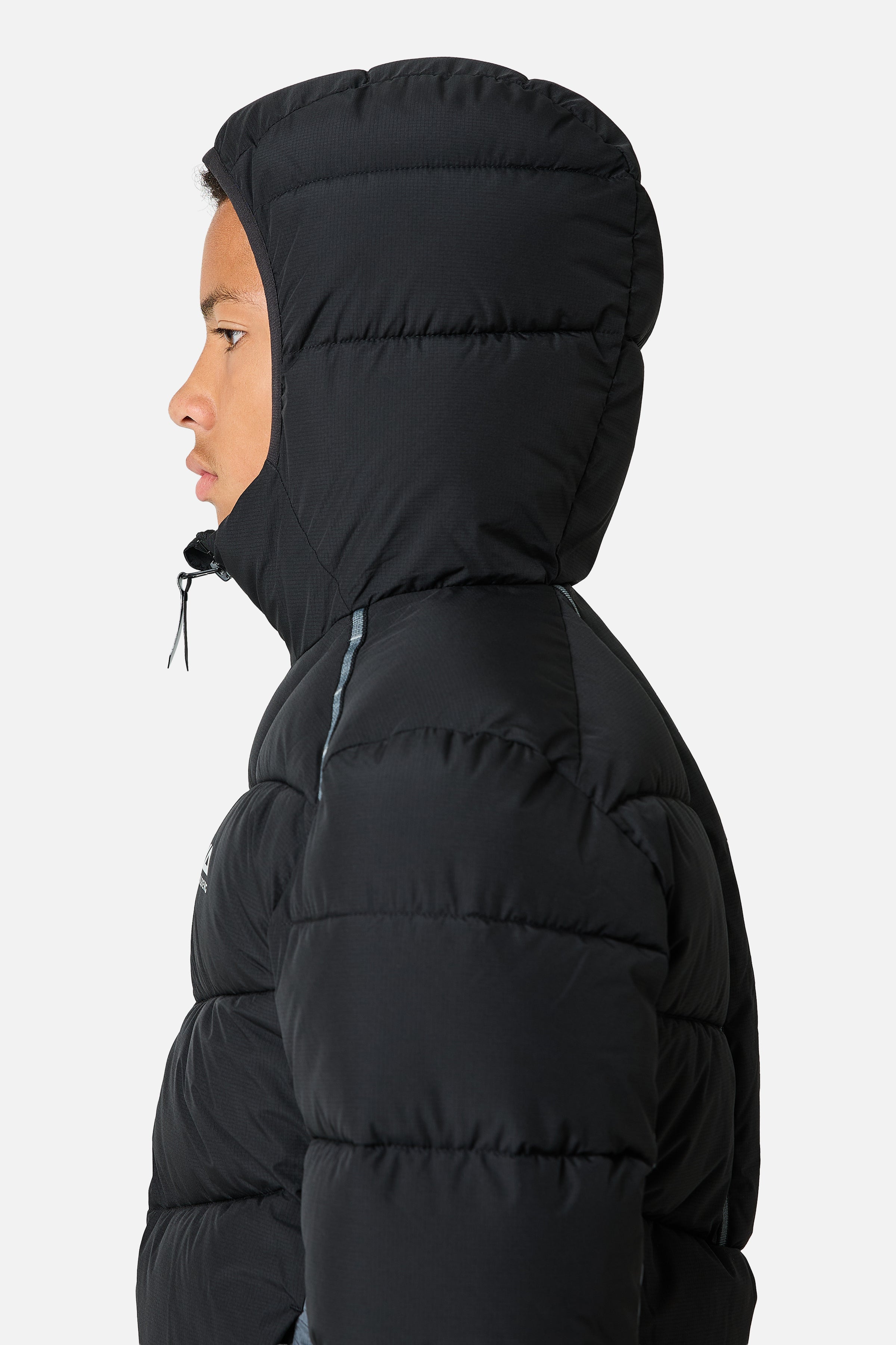 Boys Triathlon Peak Insulated Jacket - Black/Graphite Grey