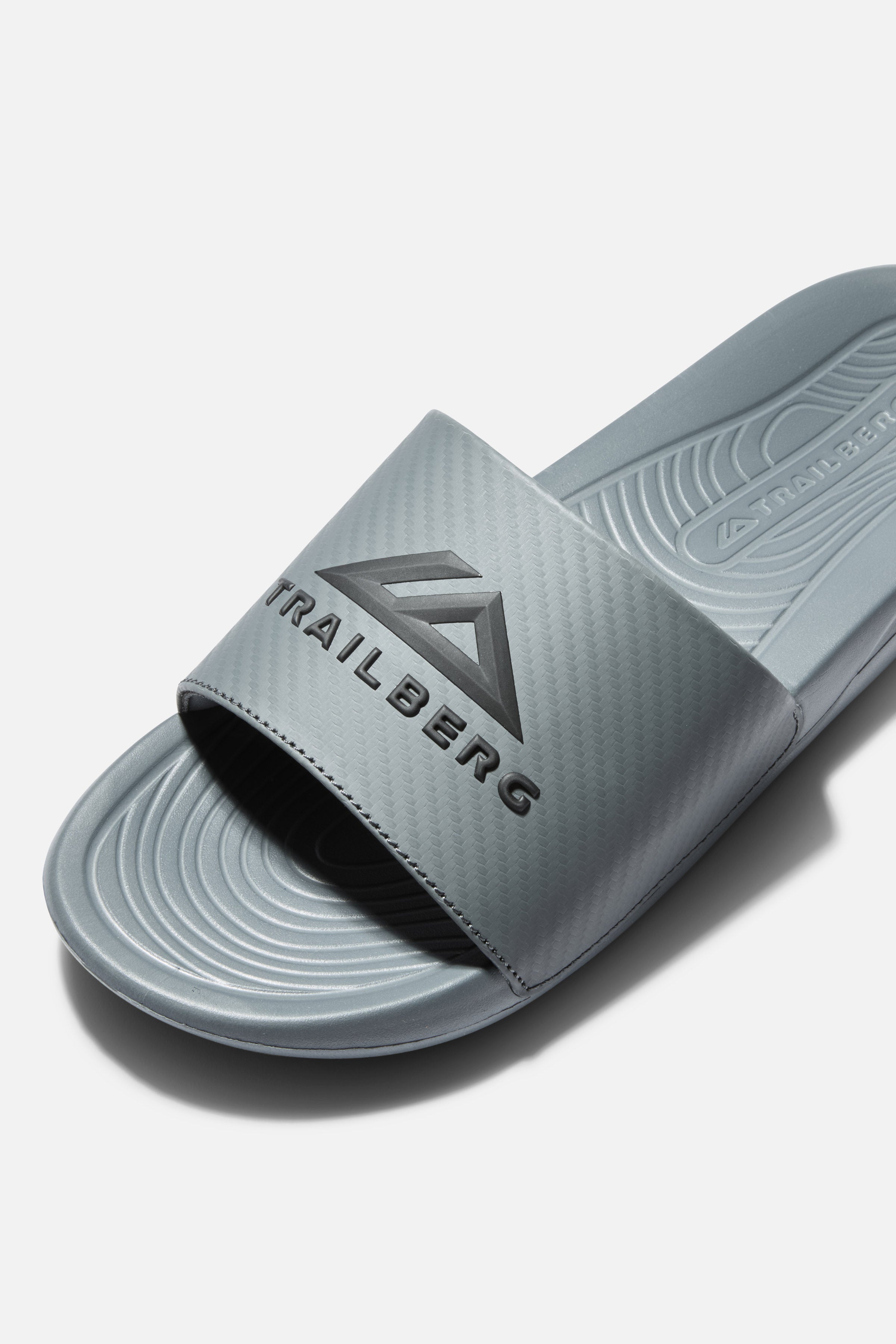 Boys Carbon Slide - Storm Grey/Black