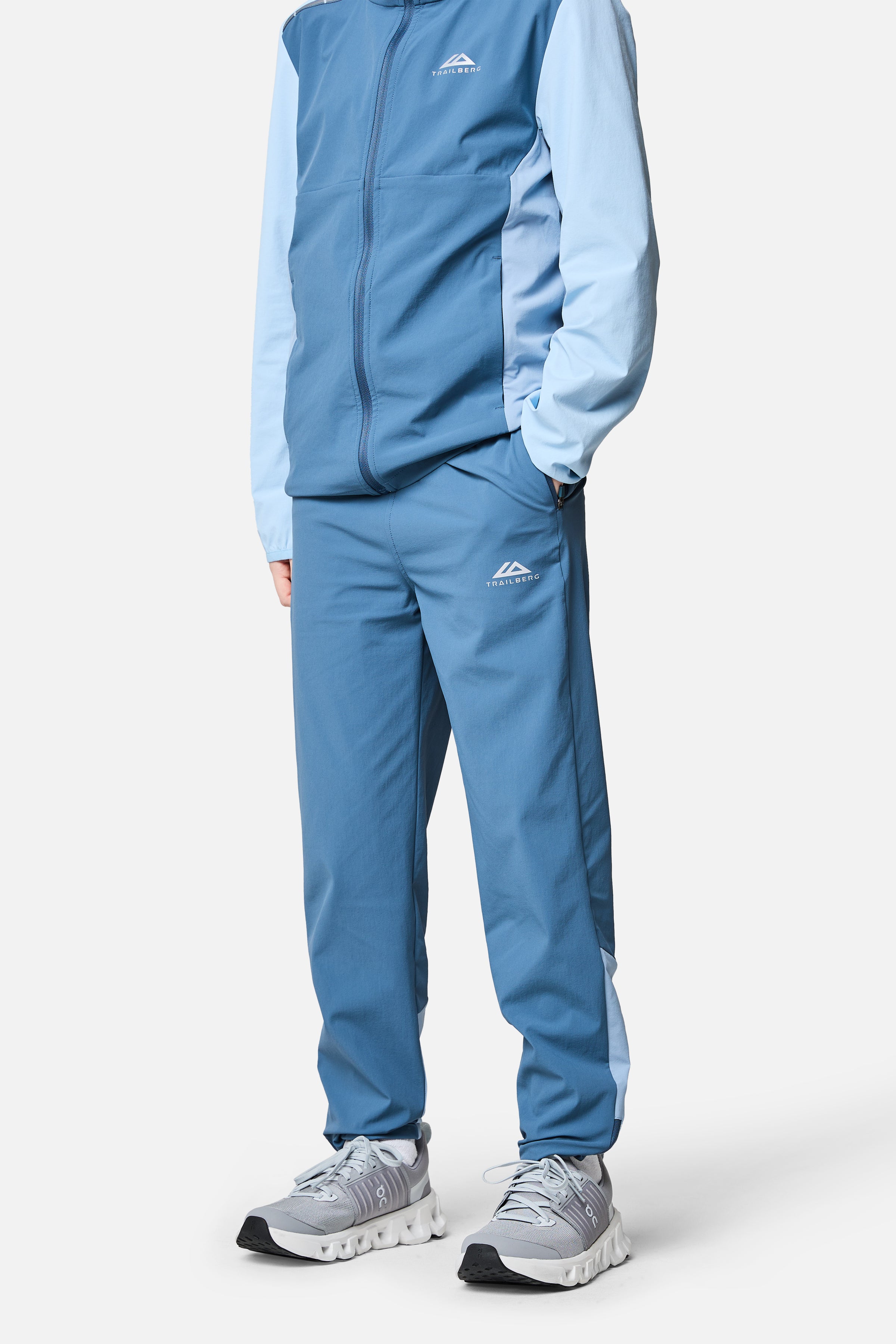 Boys Triathlon 3.0 Woven Pant - Breeze/Washed Indigo