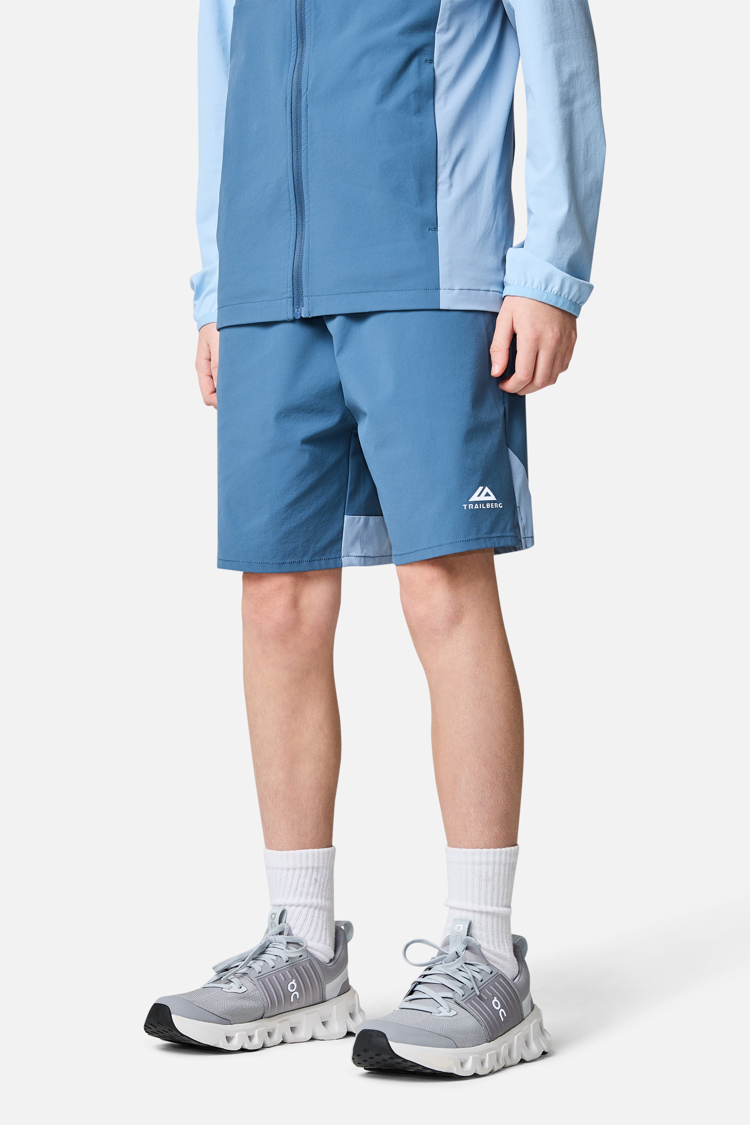 Boys Triathlon 3.0 Short - Breeze/Washed Indigo