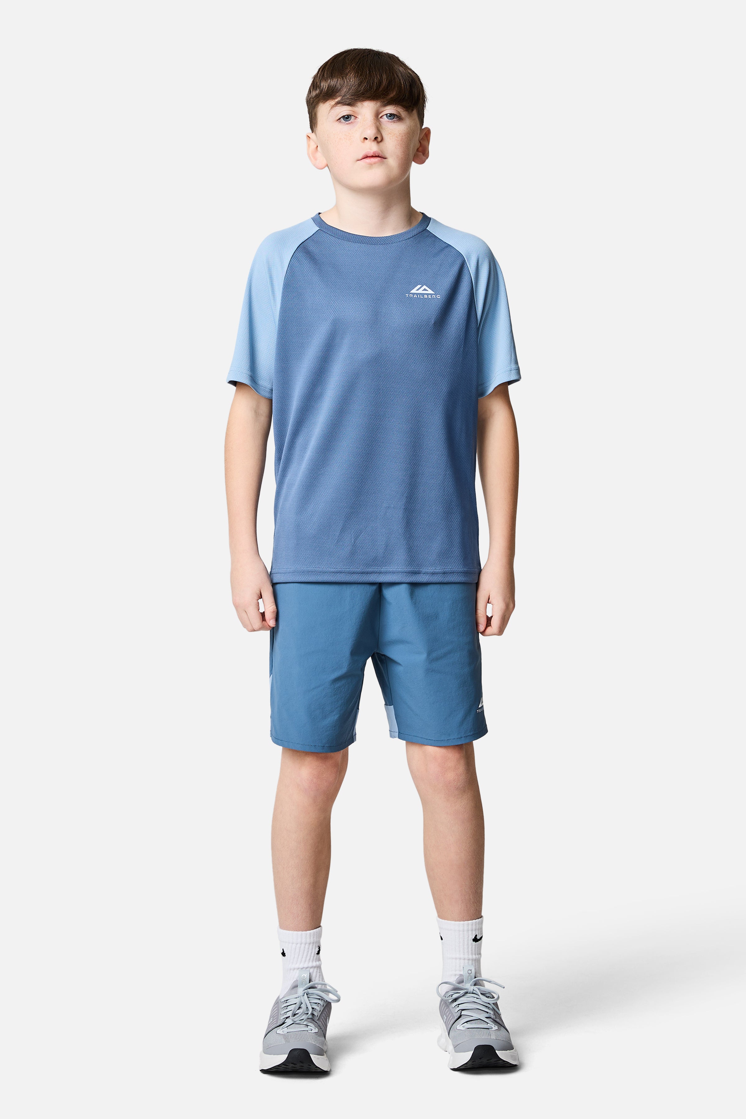 Boys Triathlon 3.0 Short - Breeze/Washed Indigo