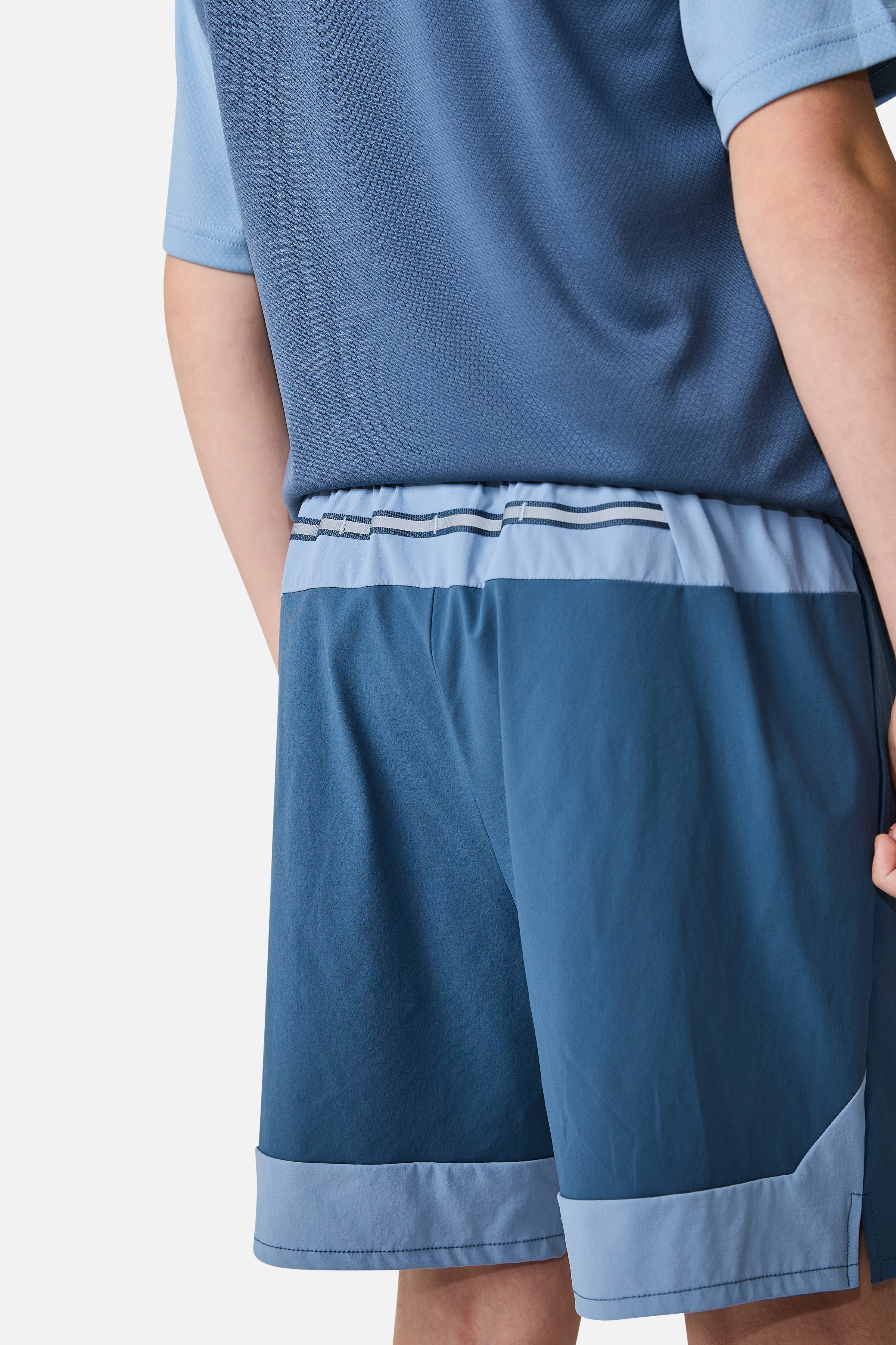 Boys Triathlon 3.0 Short - Breeze/Washed Indigo