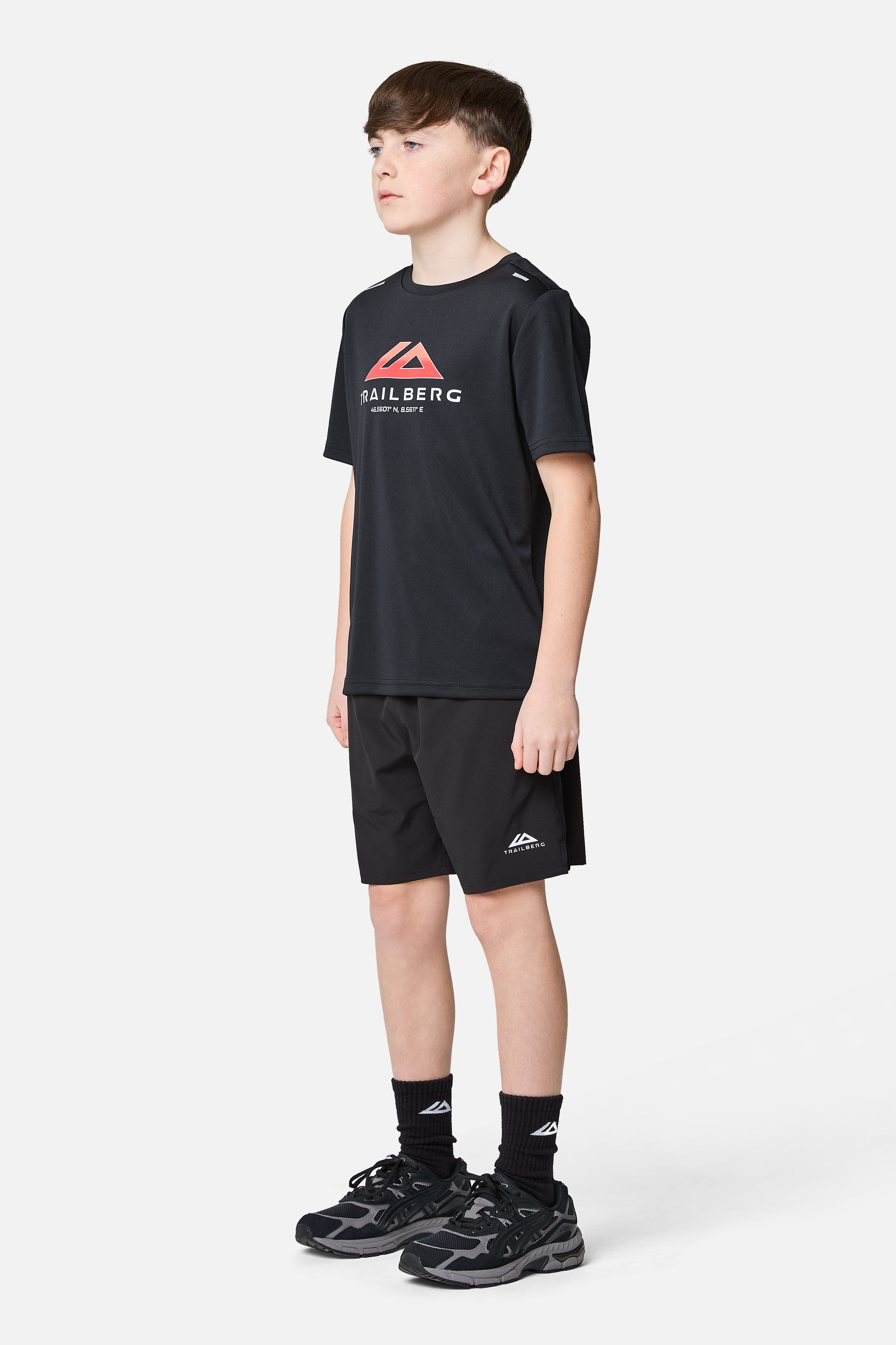 Boys Interval Tee - Black