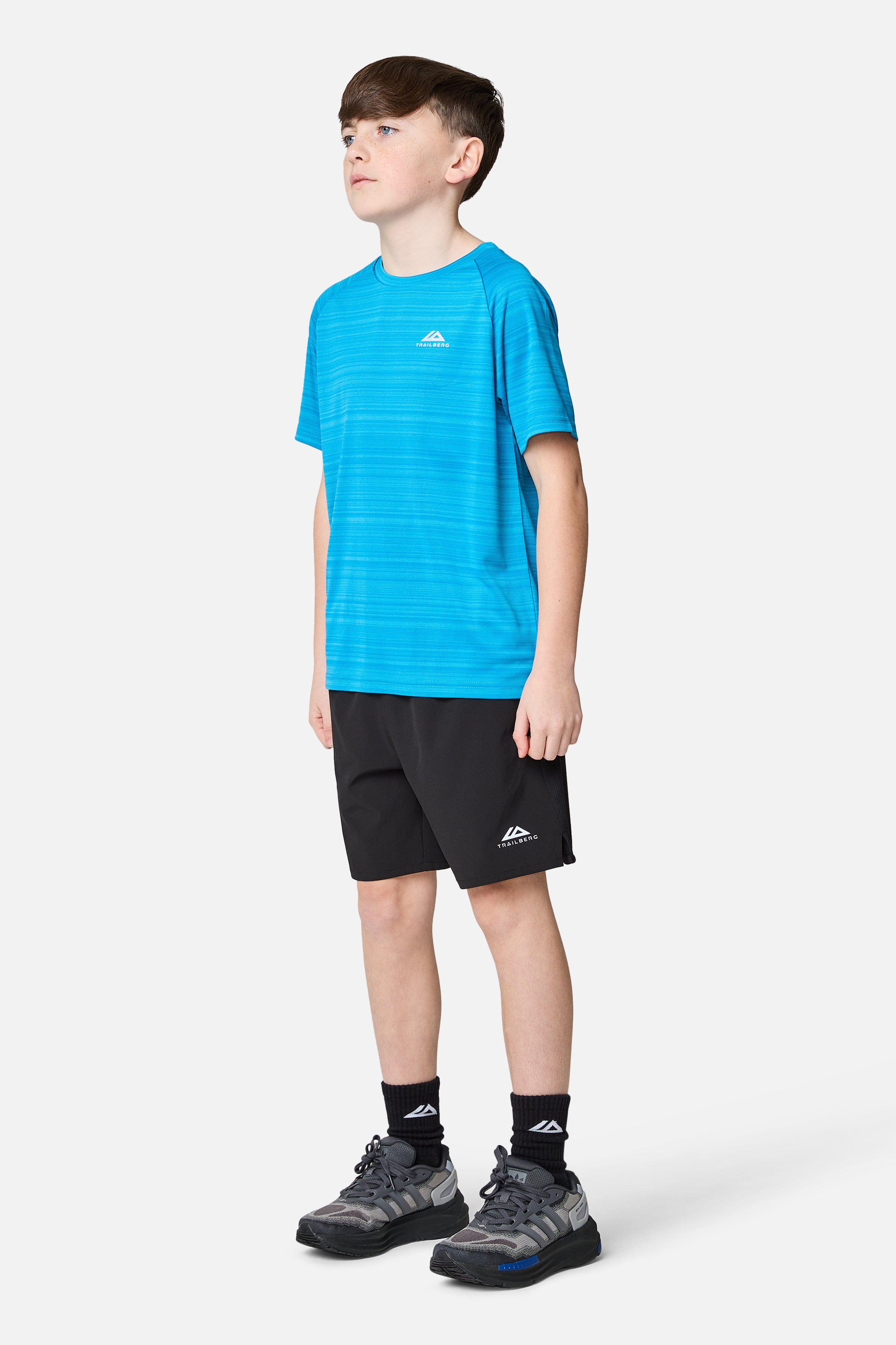 Boys Cloud Tee - Mystic Ocean 26