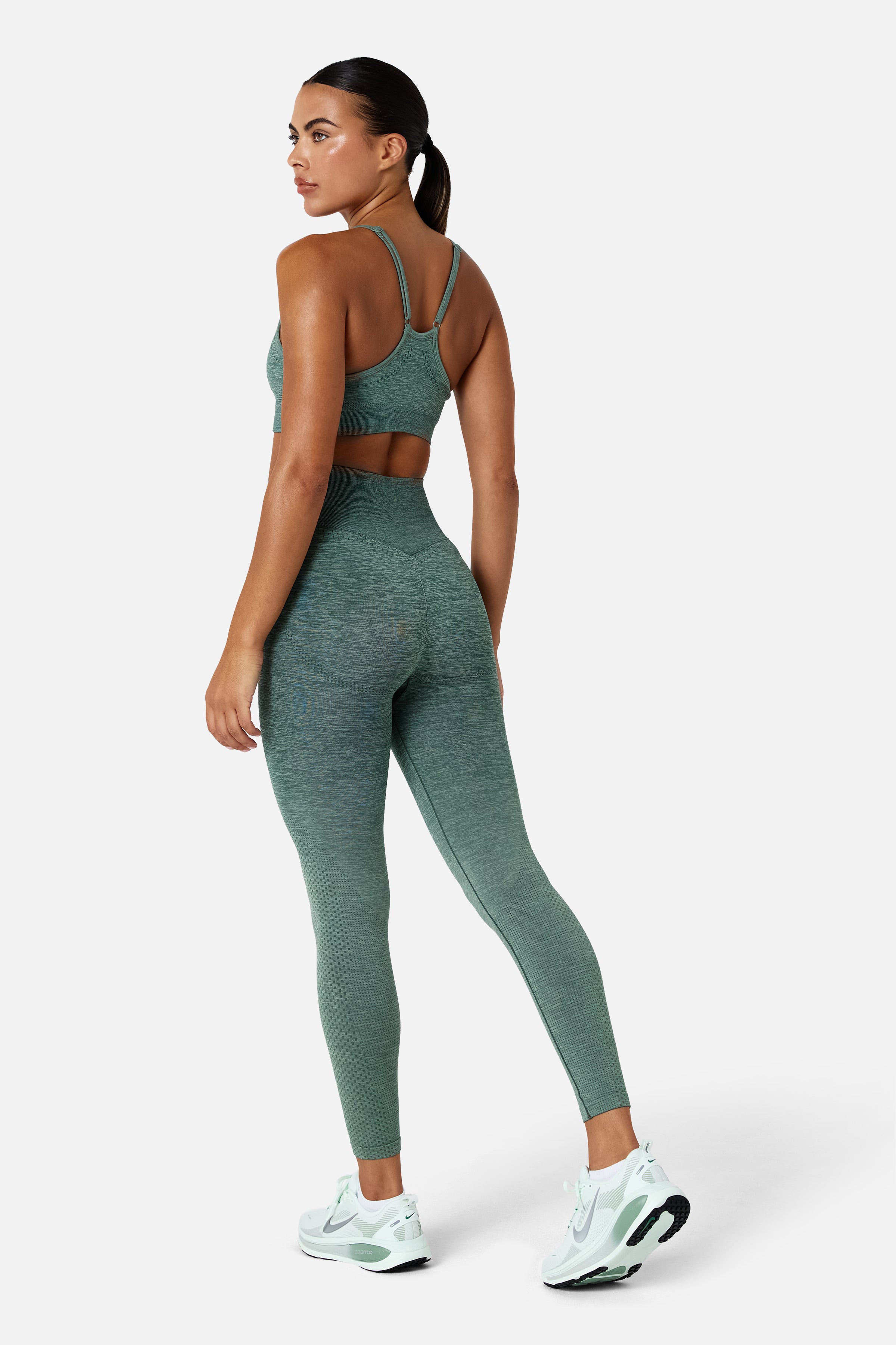 Womens Evocurve Seamless Legging - Aloe Frost