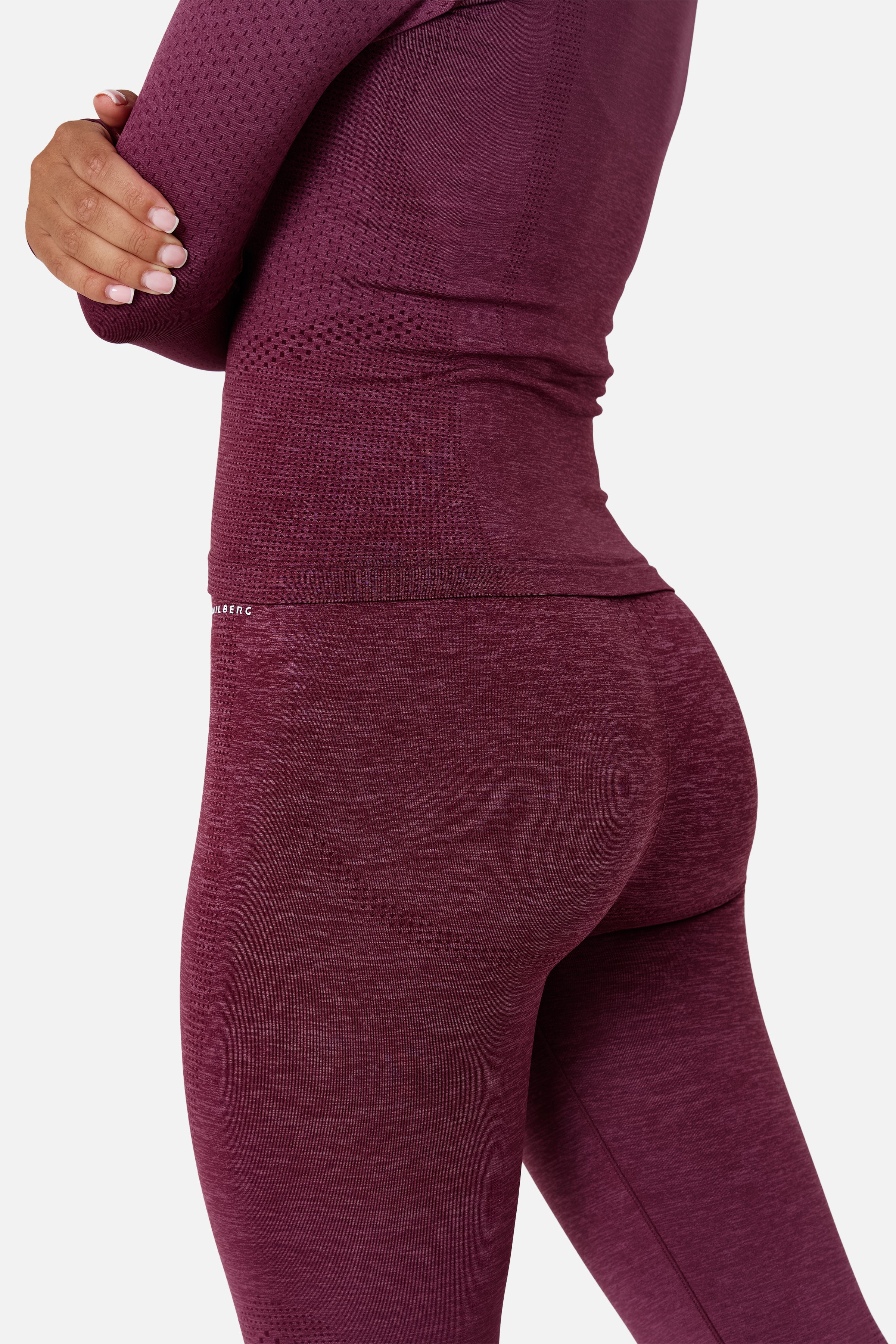 Womens Evocurve Seamless Legging - Mineral Blush