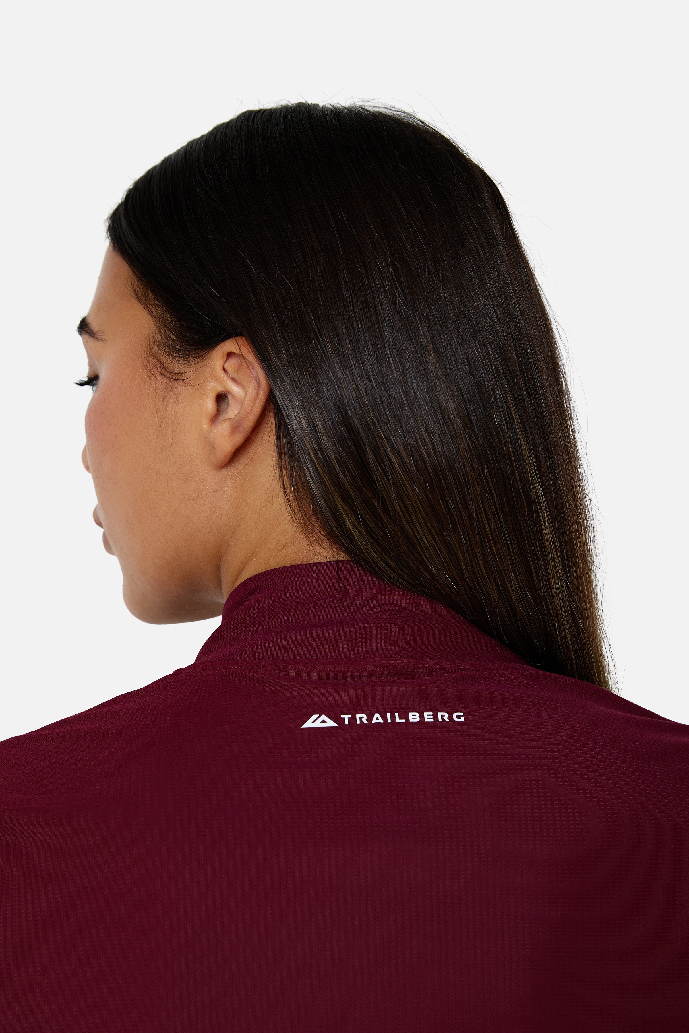 Womens Tide 1/4 Zip - Deep Claret