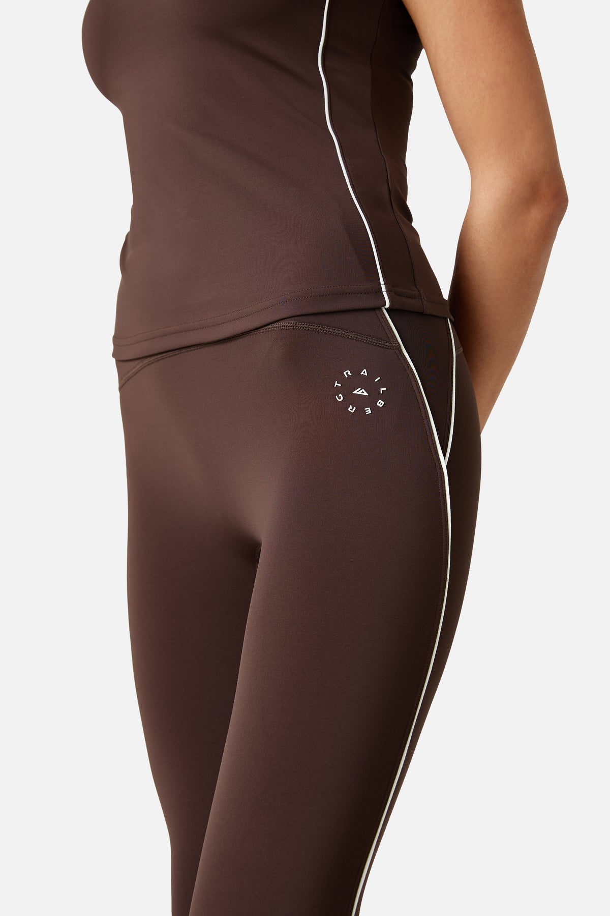 Womens Ignite Legging - Bitter Chocolate/Lunar Silk