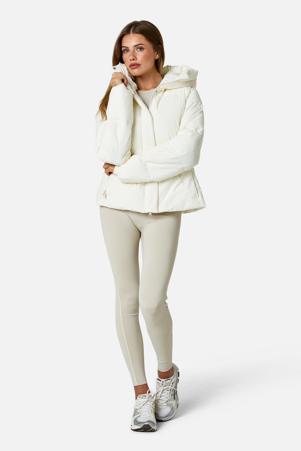 Womens Motion Cinched Jacket - Lunar Silk
