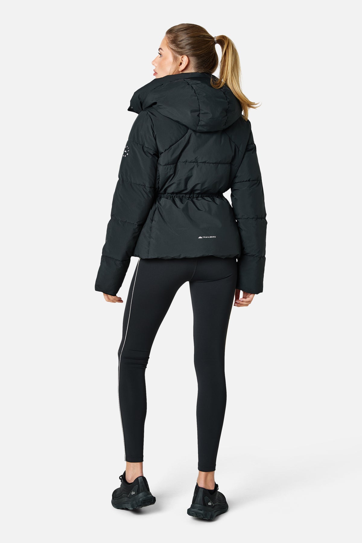 Womens Motion Cinched Jacket - Black