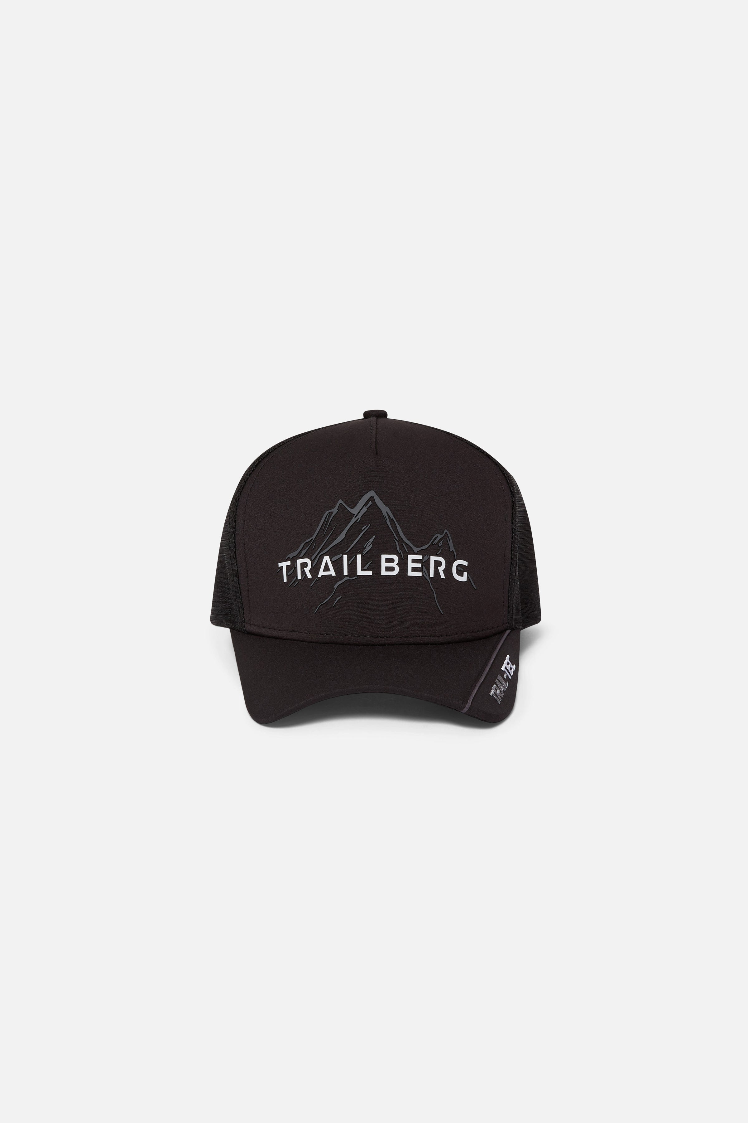 Valkor Trucker Cap - Black/Volcano Grey/White