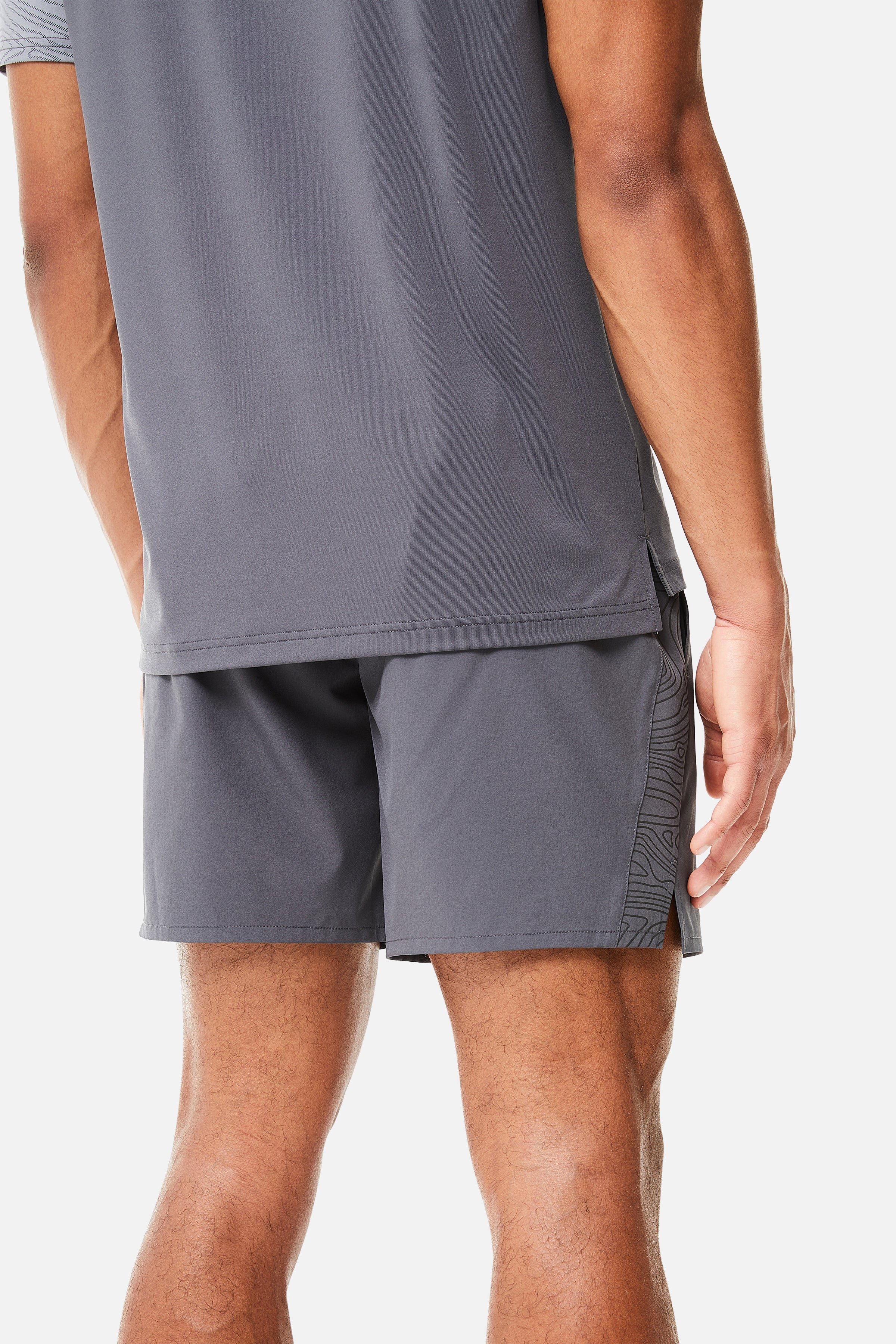Geo Short - Grey