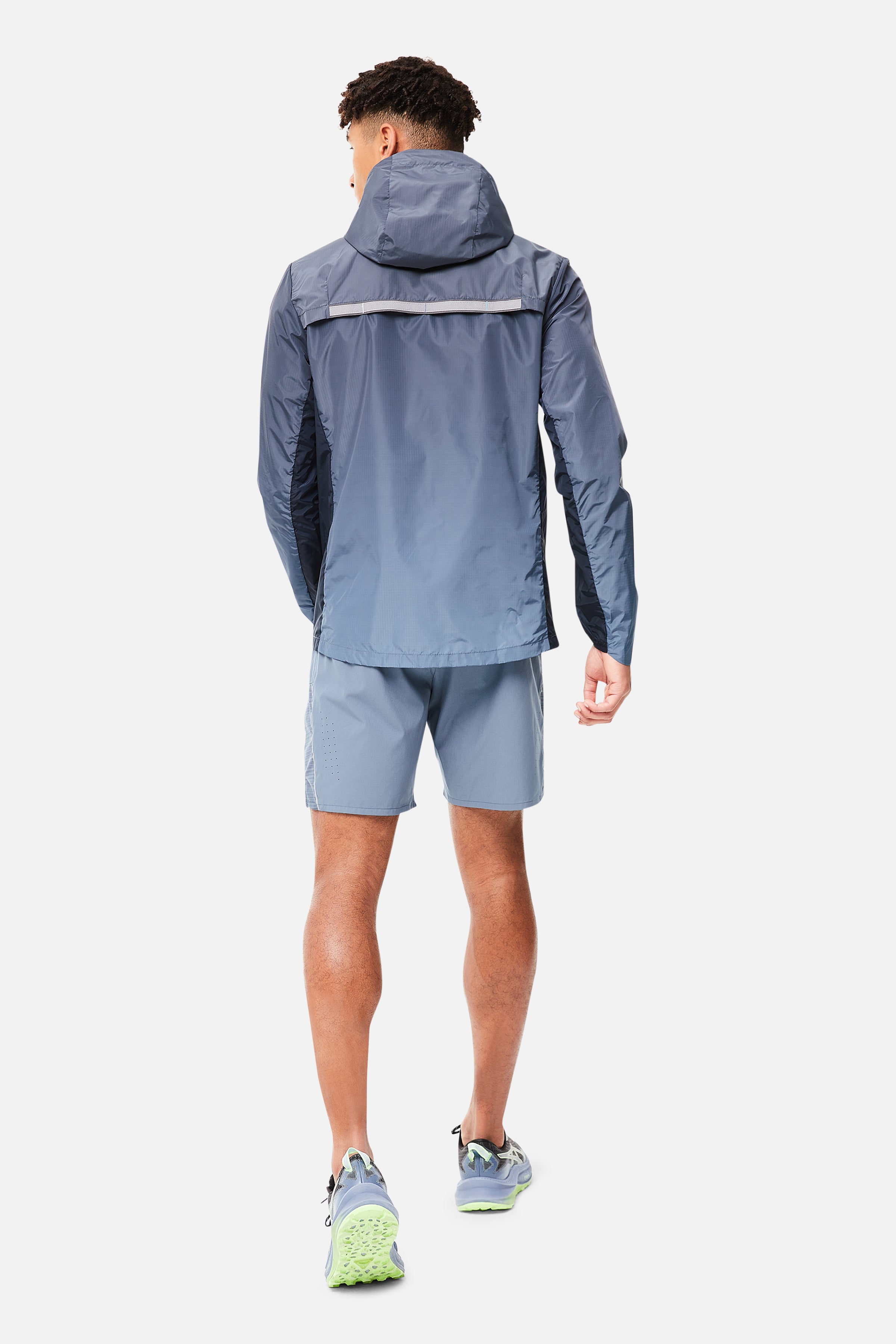 Gradient Windbreaker - Blue