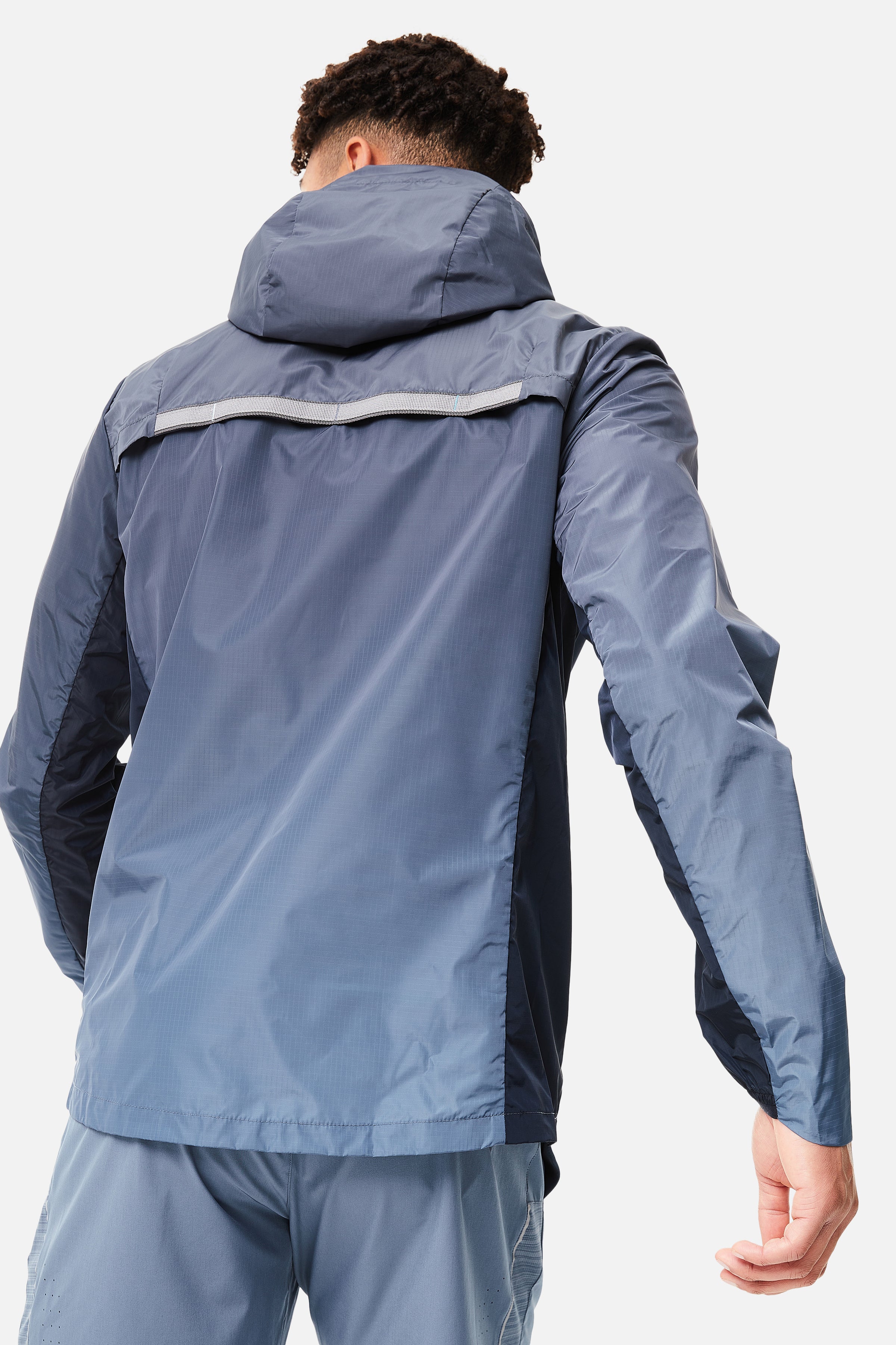 Gradient Windbreaker - Blue