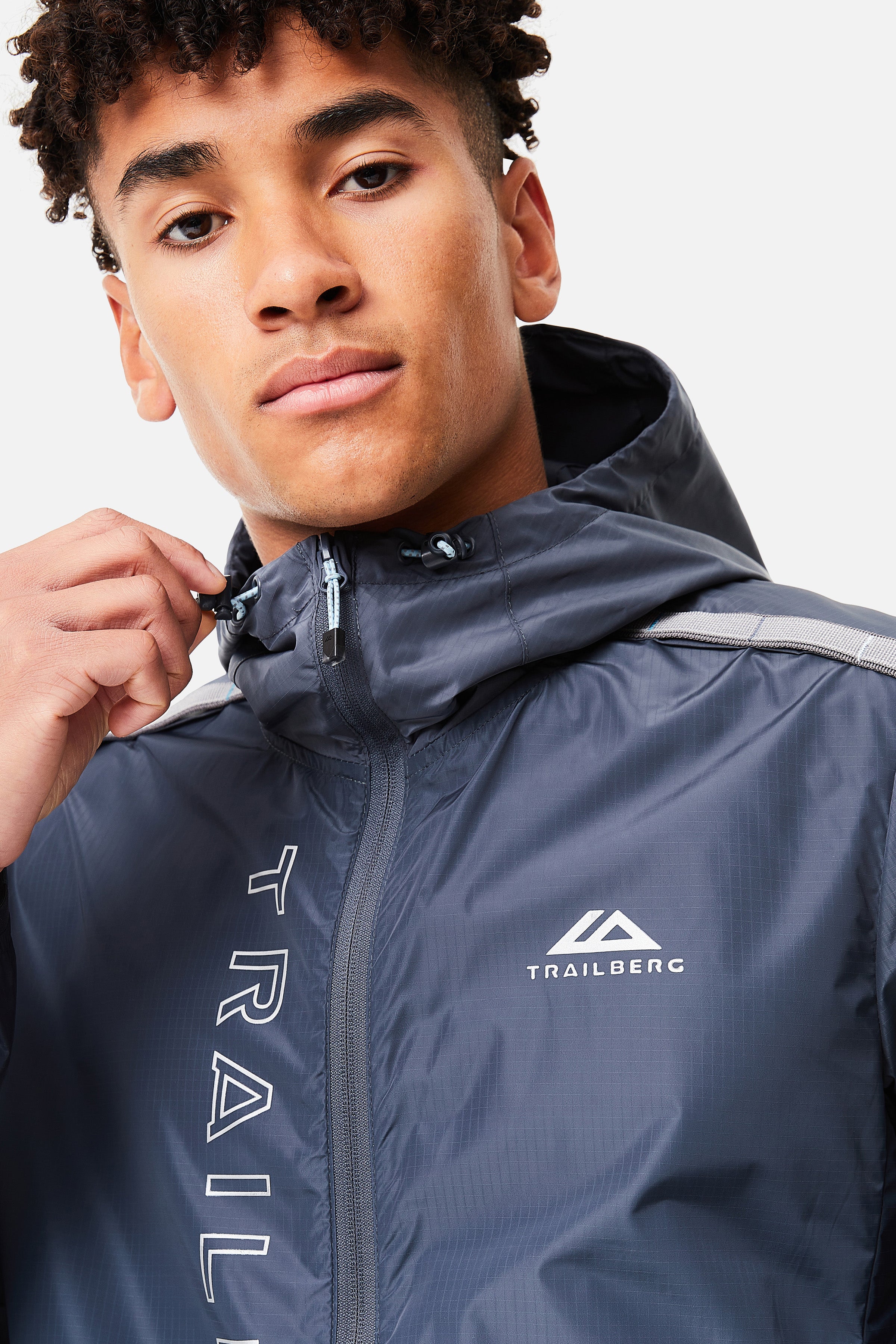 Gradient Windbreaker - Blue