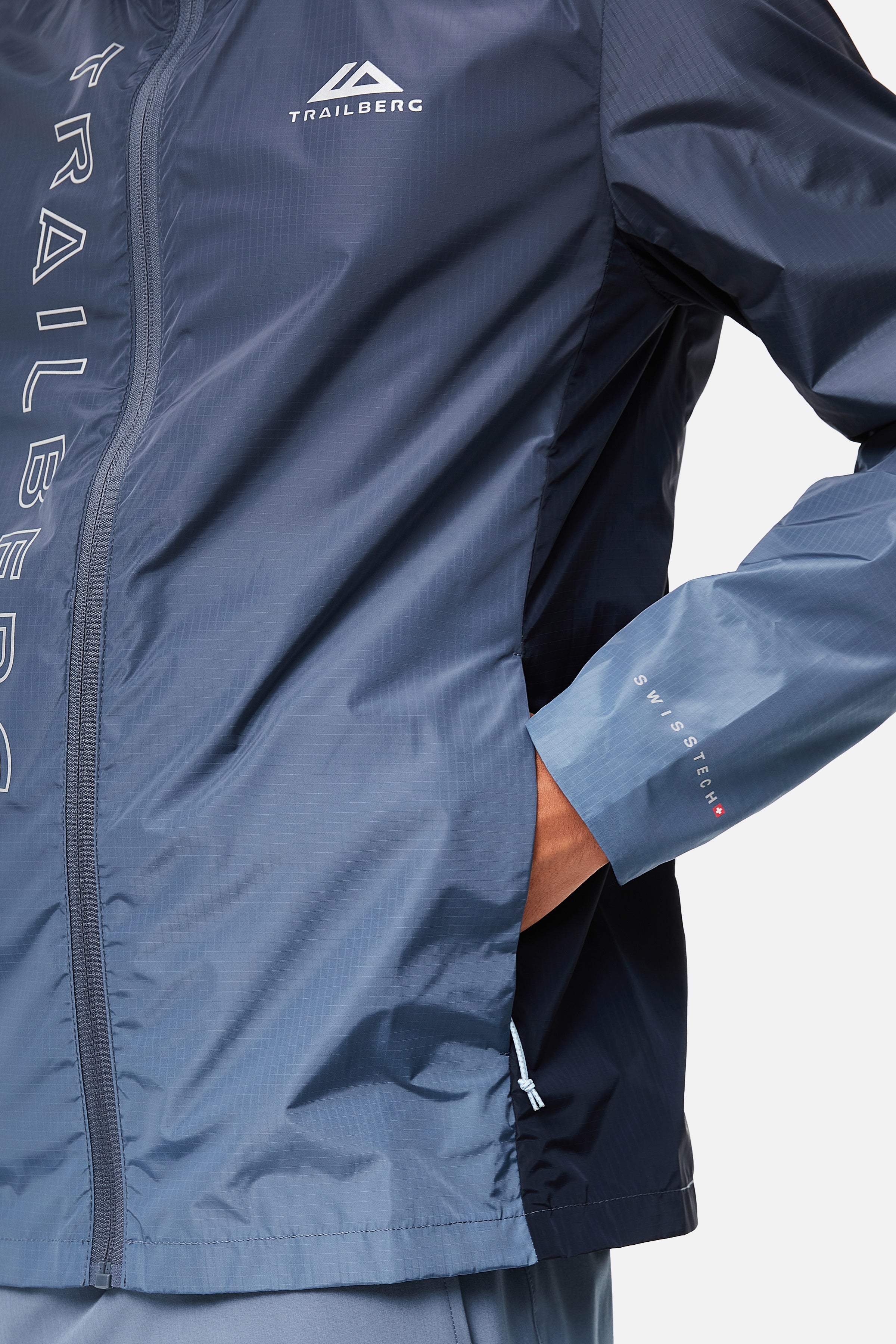 Gradient Windbreaker - Blue