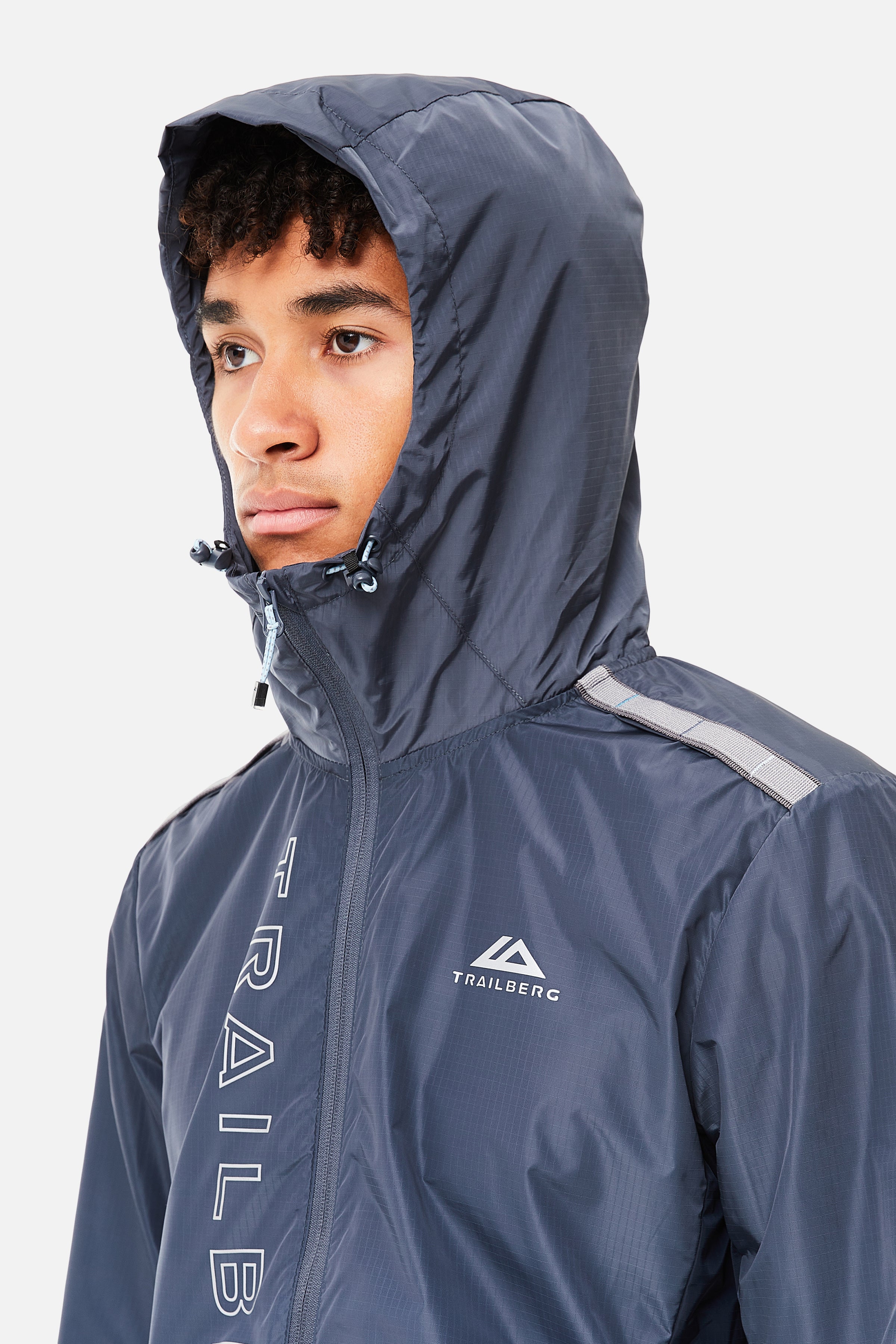 Gradient Windbreaker - Blue