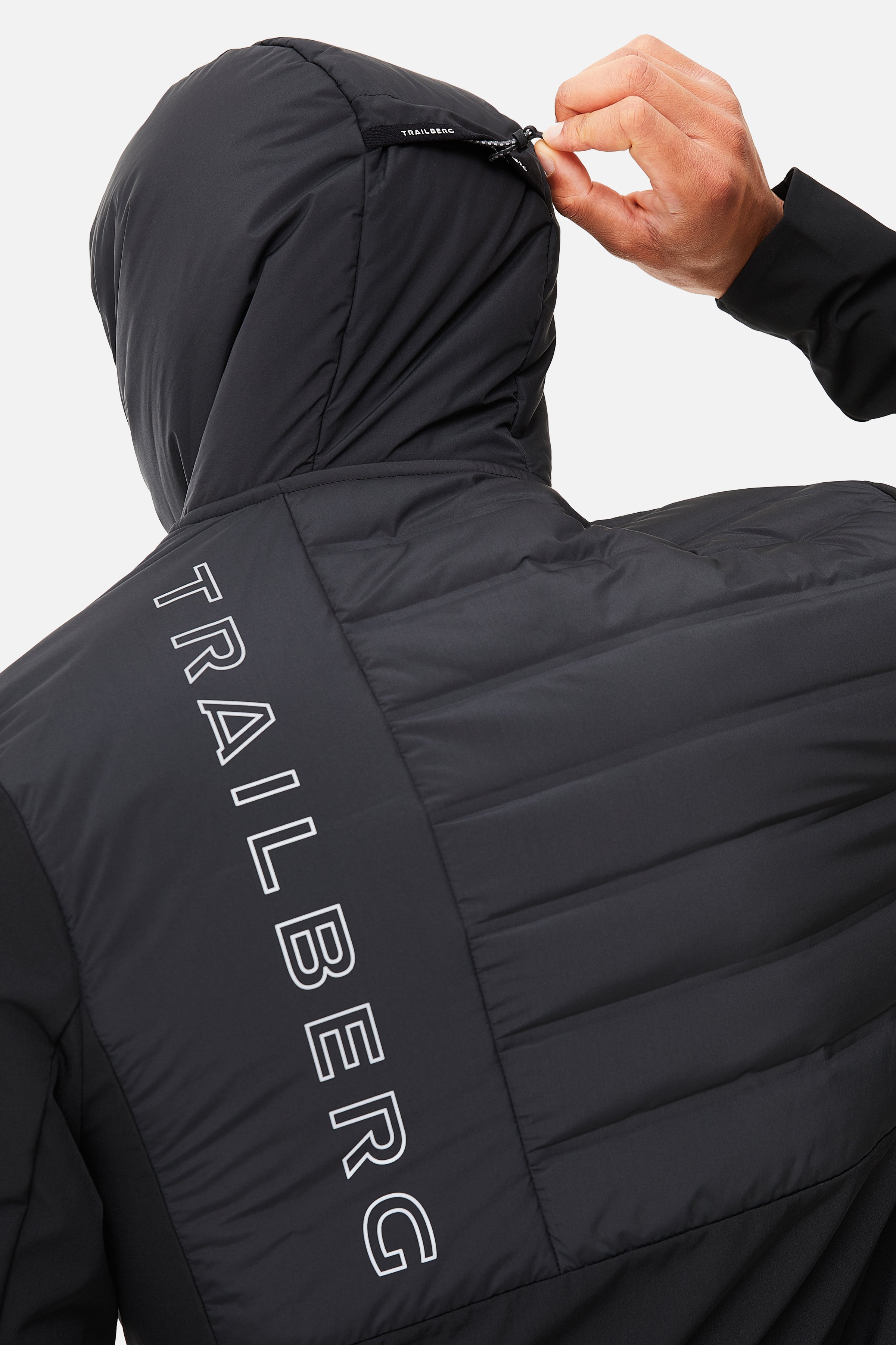 Rhine Hybrid Tech Tracksuit - Black