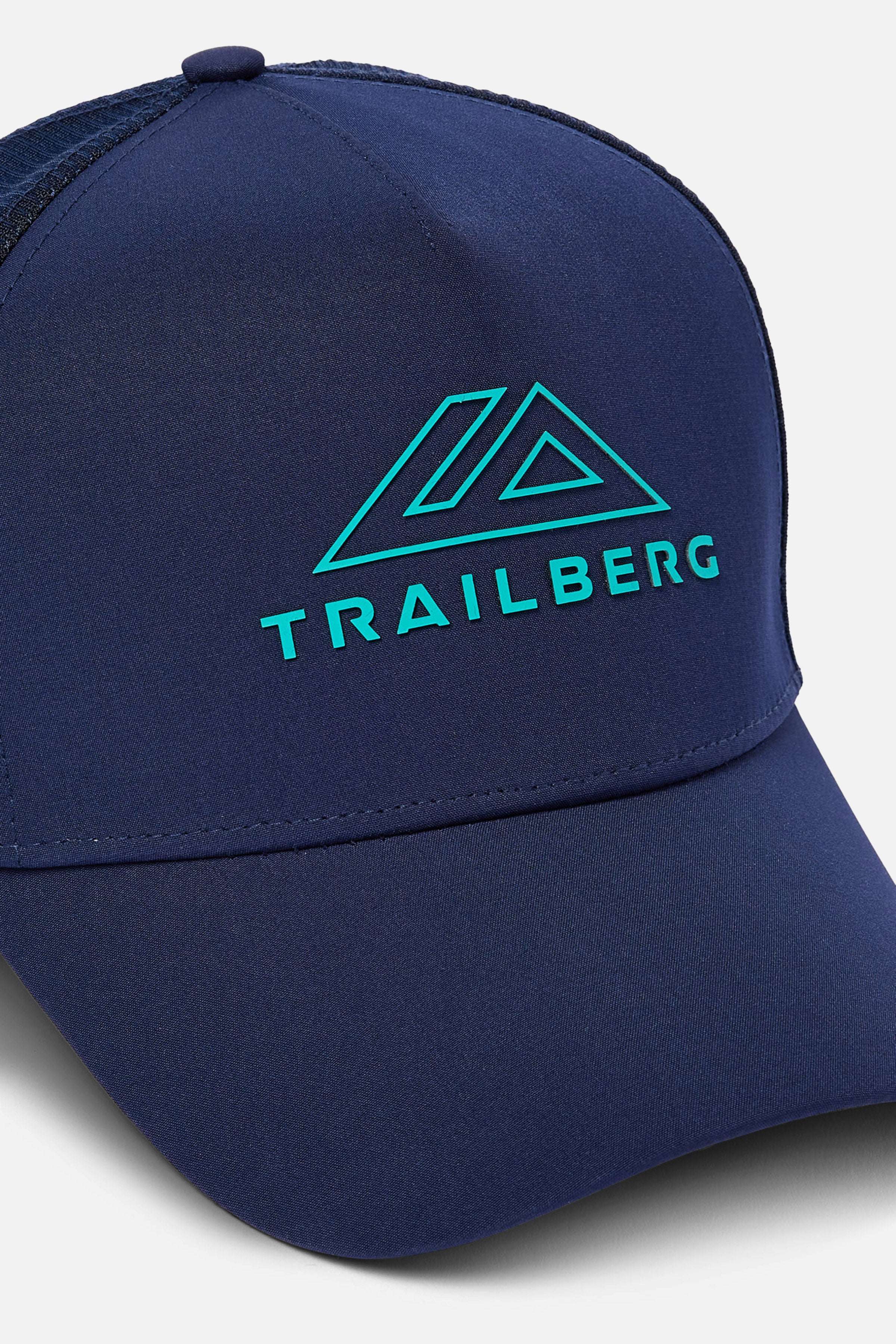 Ridge Trucker Cap - Navy/Tropical Depths