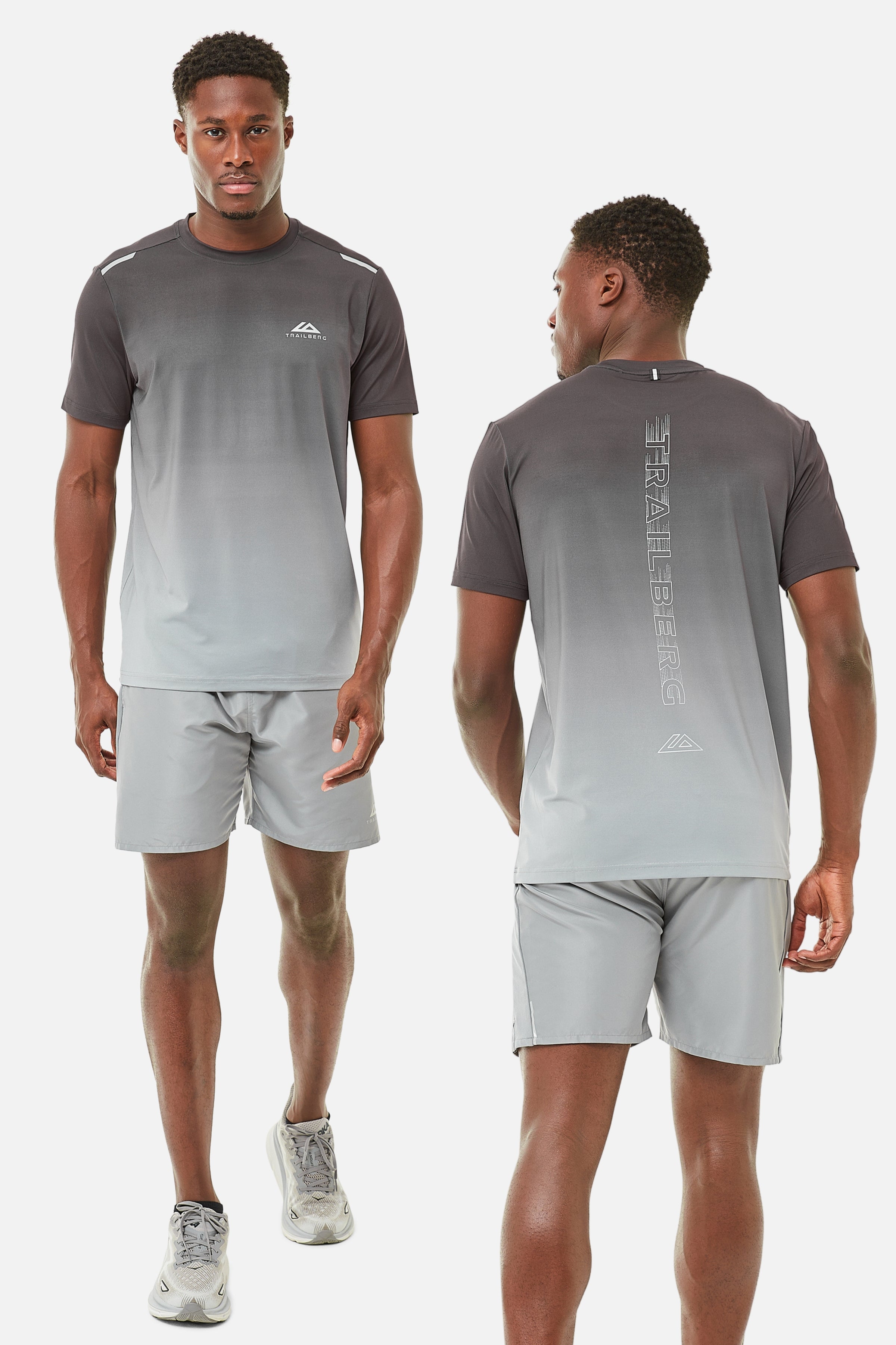 Gradient Essentials Twinset - Black/Grey