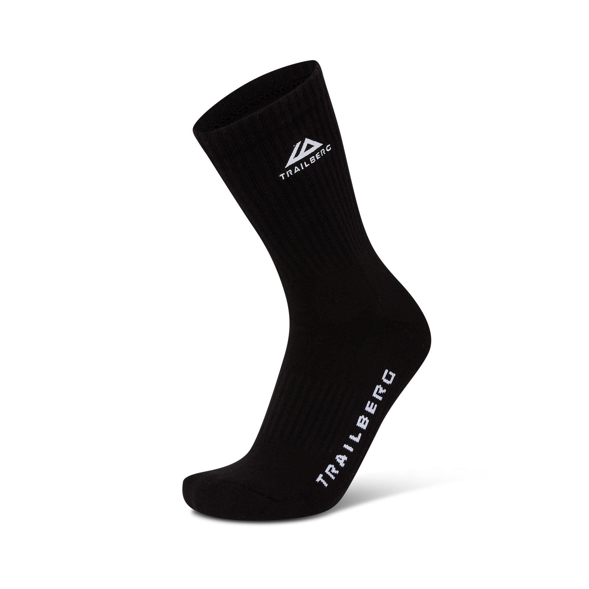 Edgebound 3 Pack Sock - Black/White/Grey