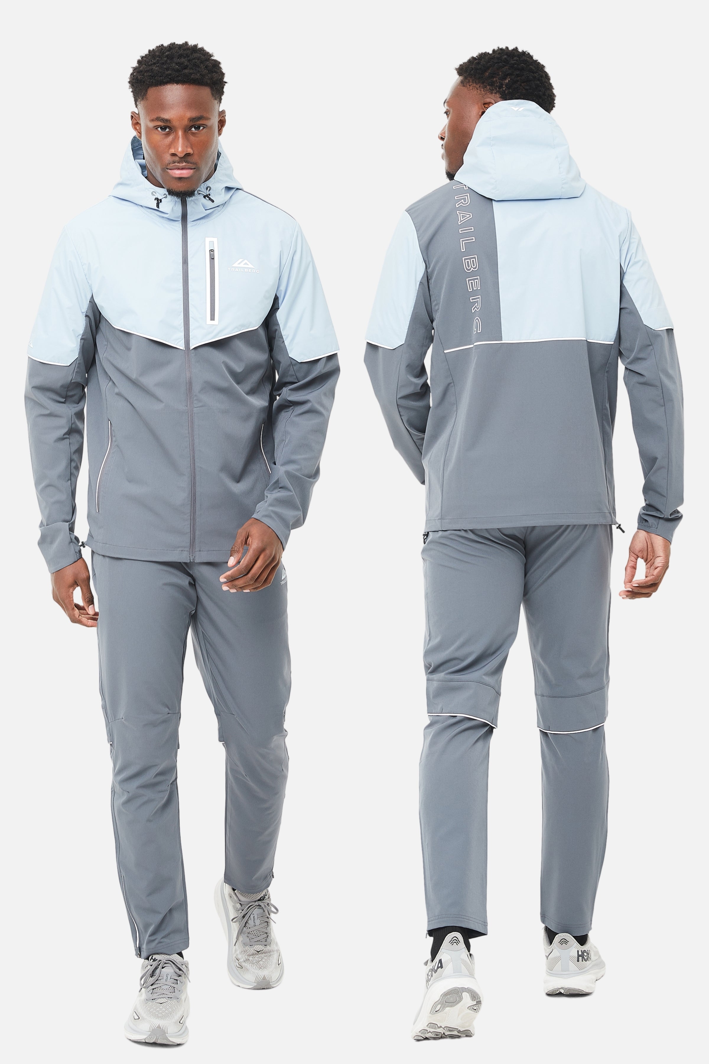 Vertigo 2.0 Tracksuit - Grey/Blue