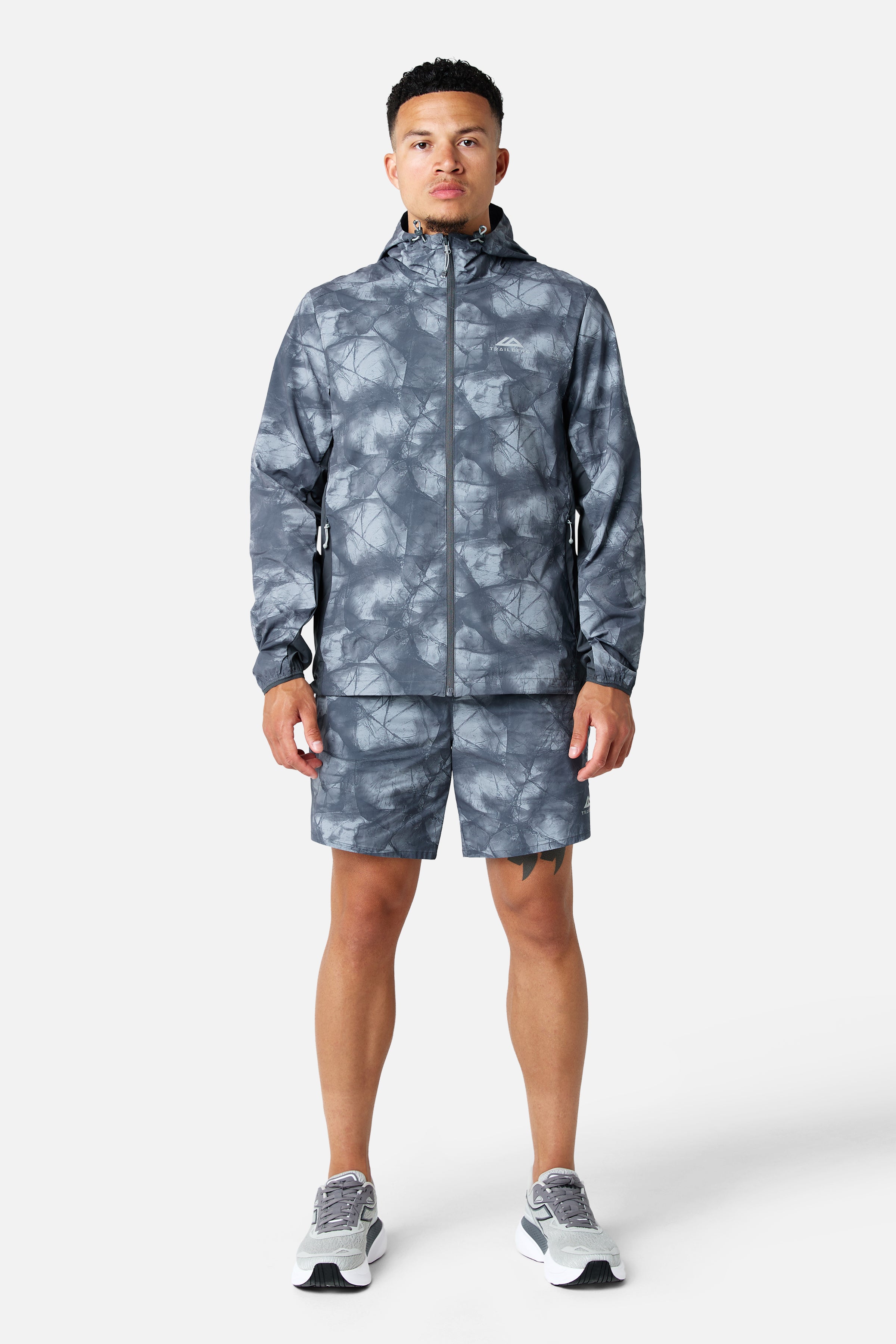 Ice Windbreaker - Graphite Grey