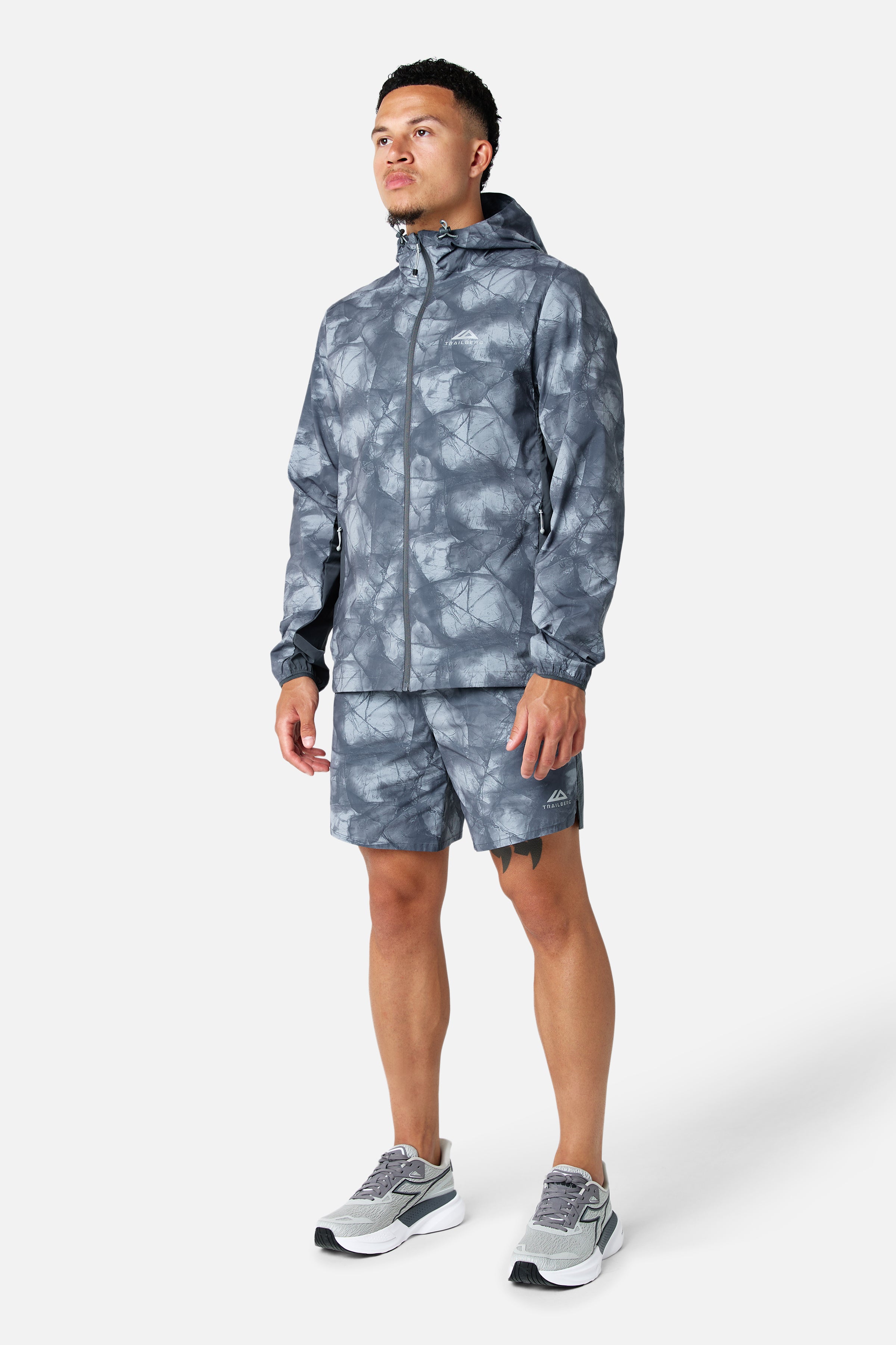 Ice Windbreaker - Graphite Grey