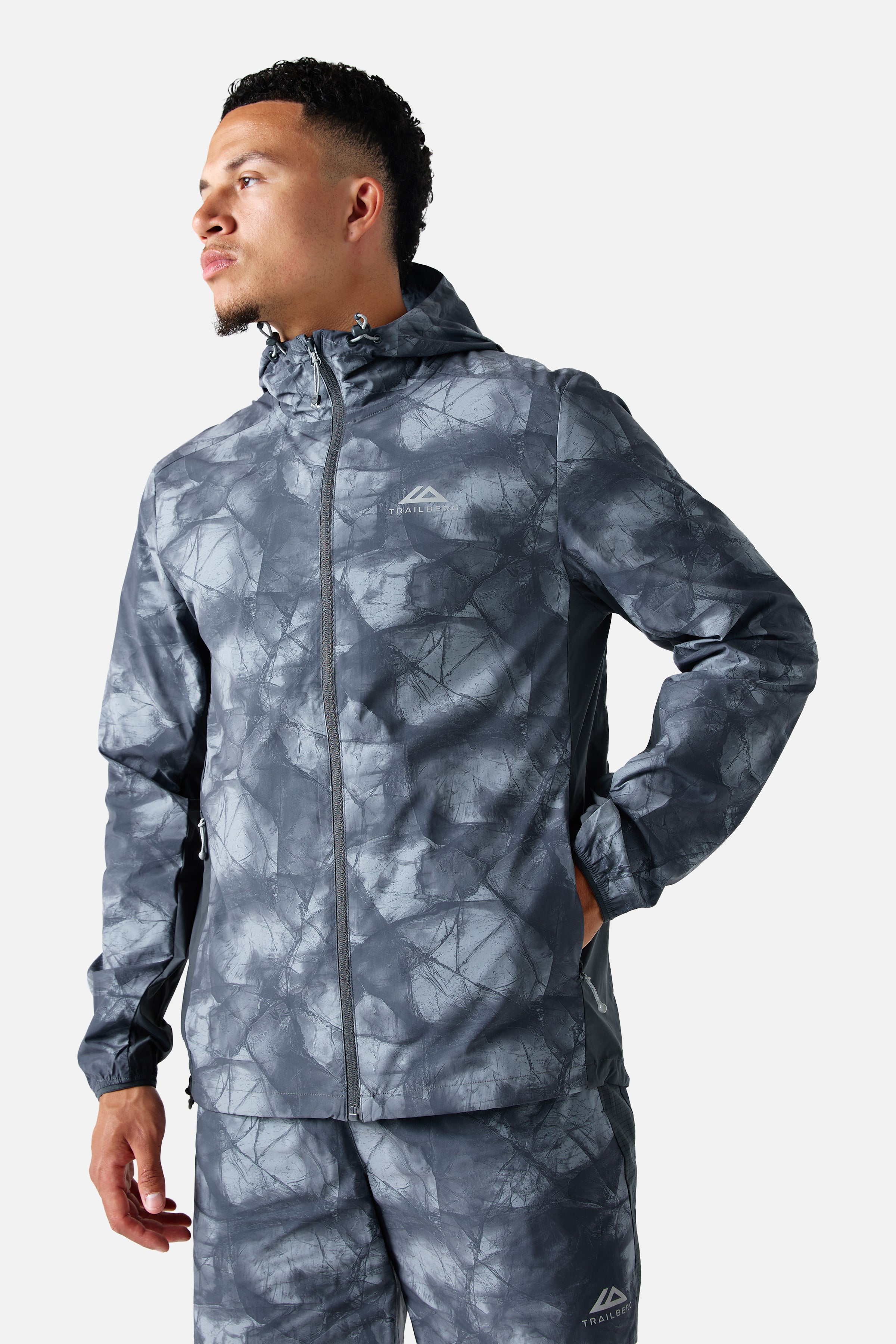 Ice Windbreaker - Graphite Grey