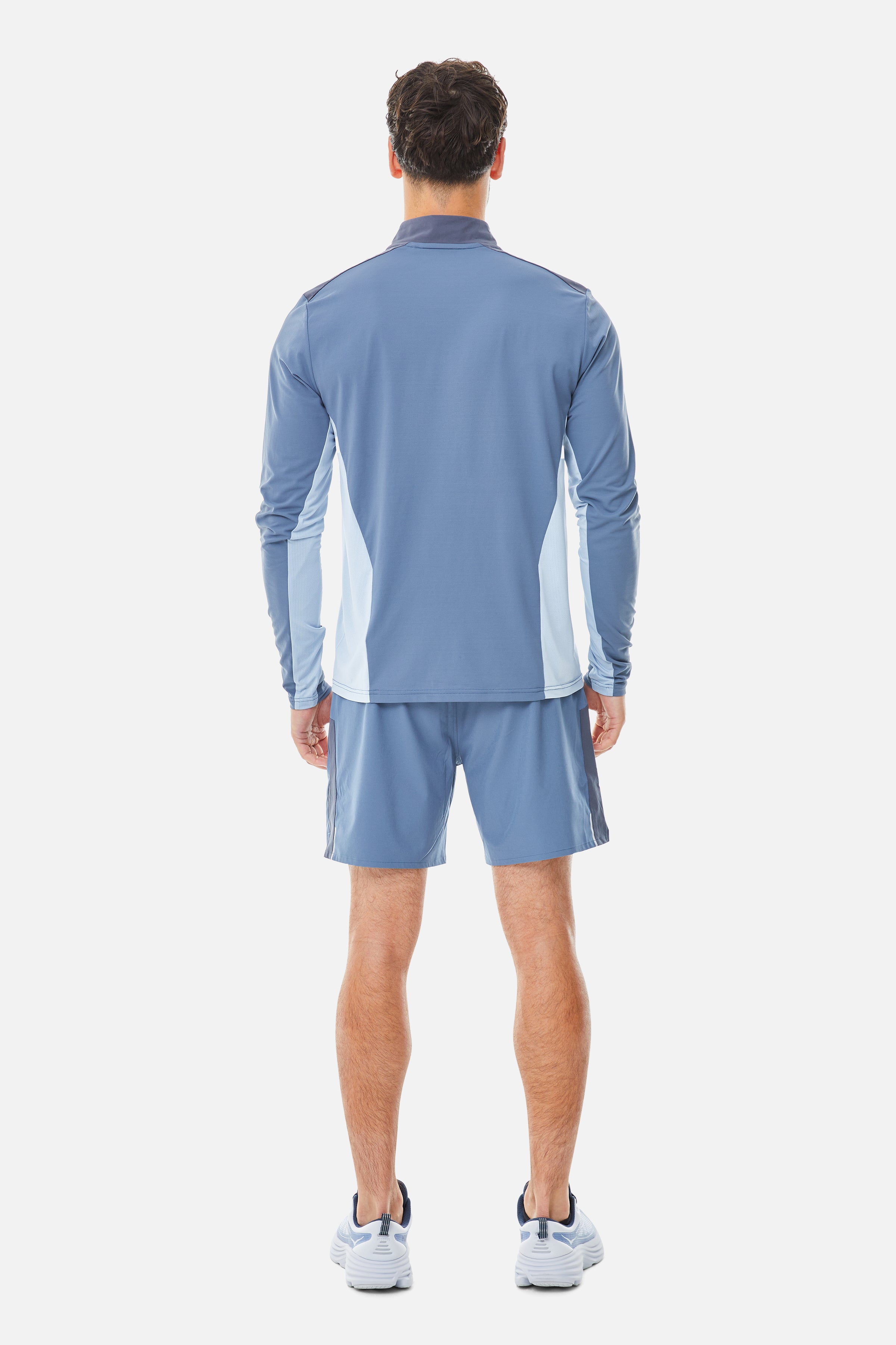 AW25 Triathlon Quarter Zip - Breeze/Eclipse Blue/Blue Frost