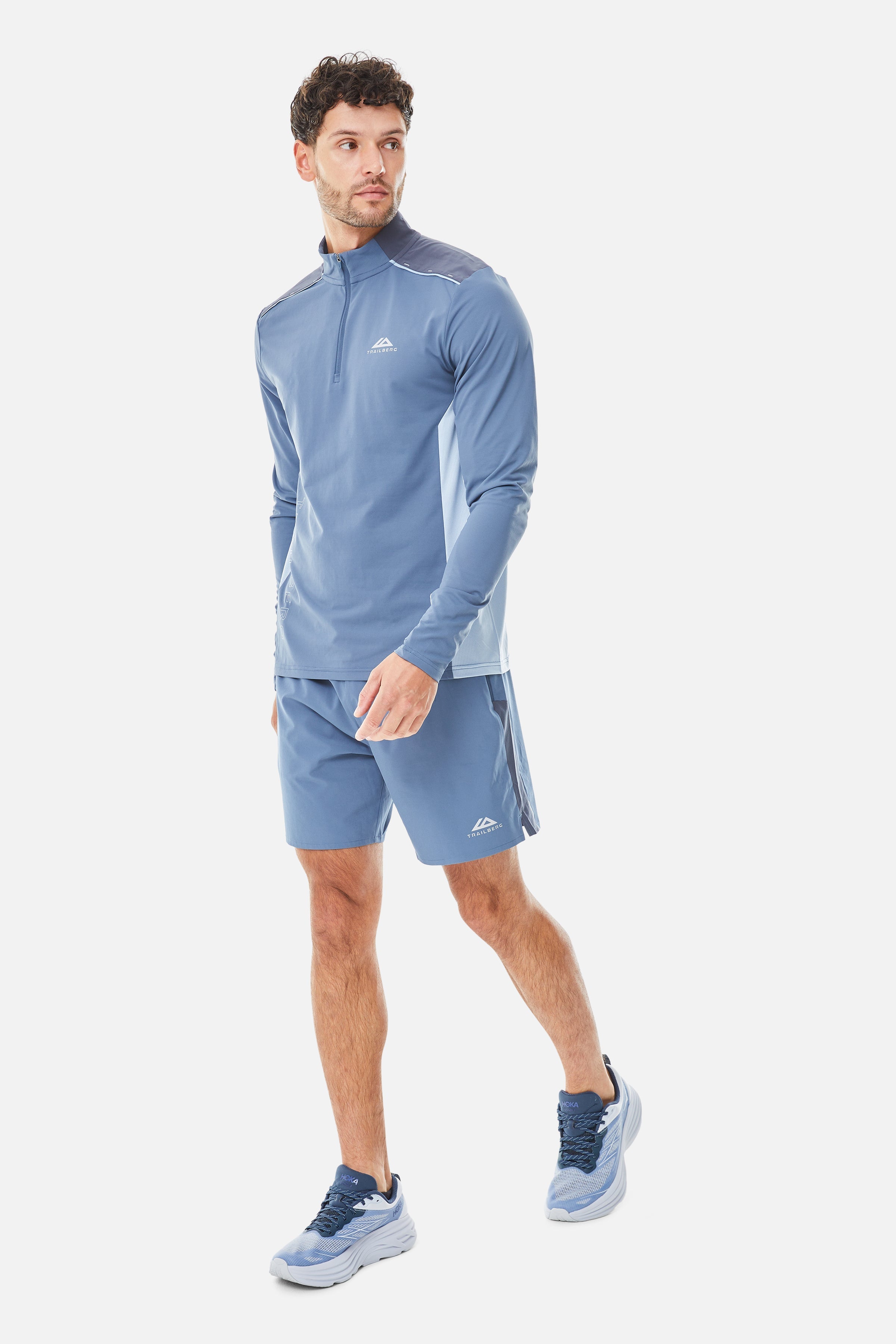 AW25 Triathlon Quarter Zip Twinset - Breeze/Eclipse Blue