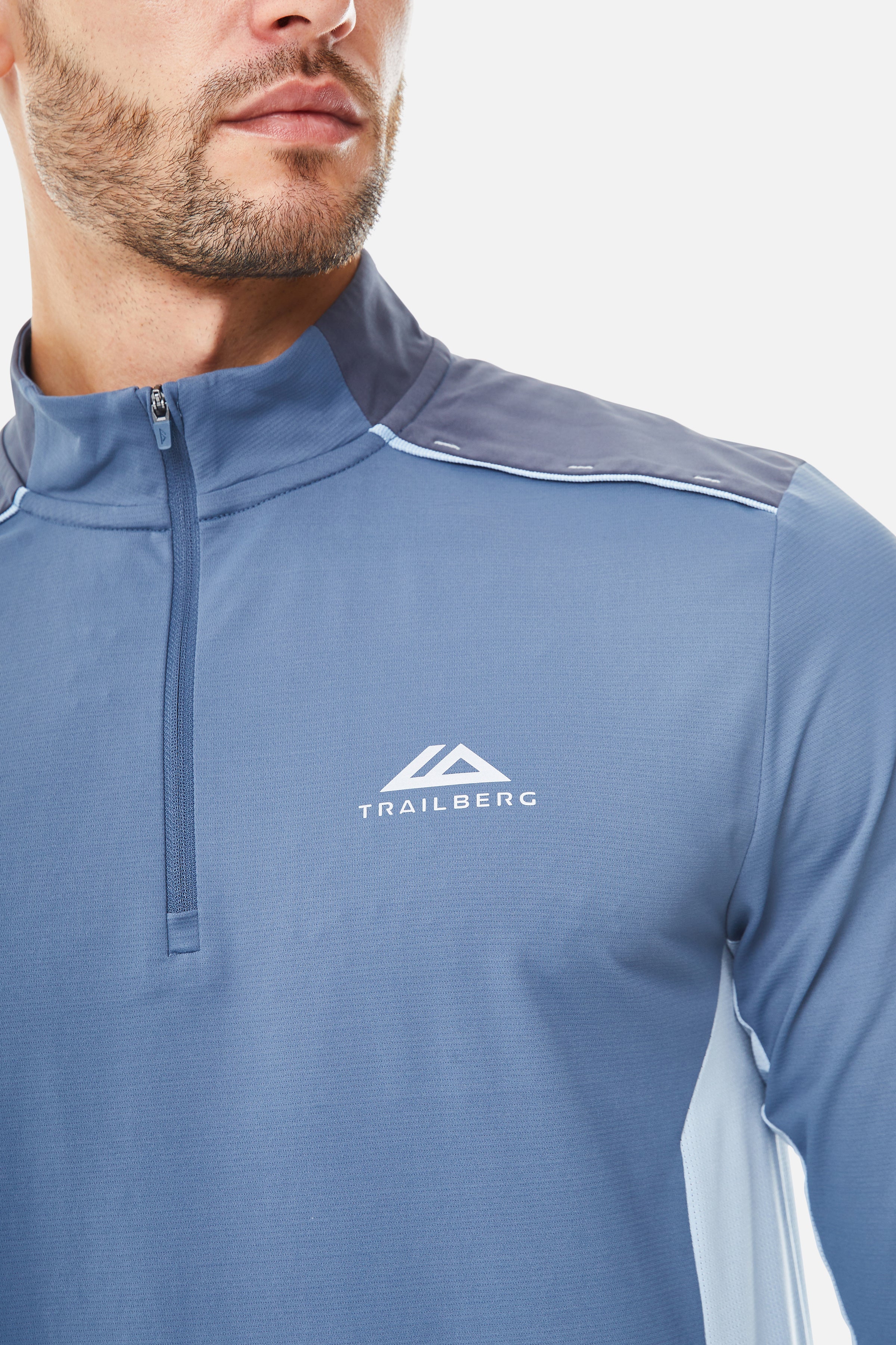 AW25 Triathlon Quarter Zip Twinset - Breeze/Eclipse Blue