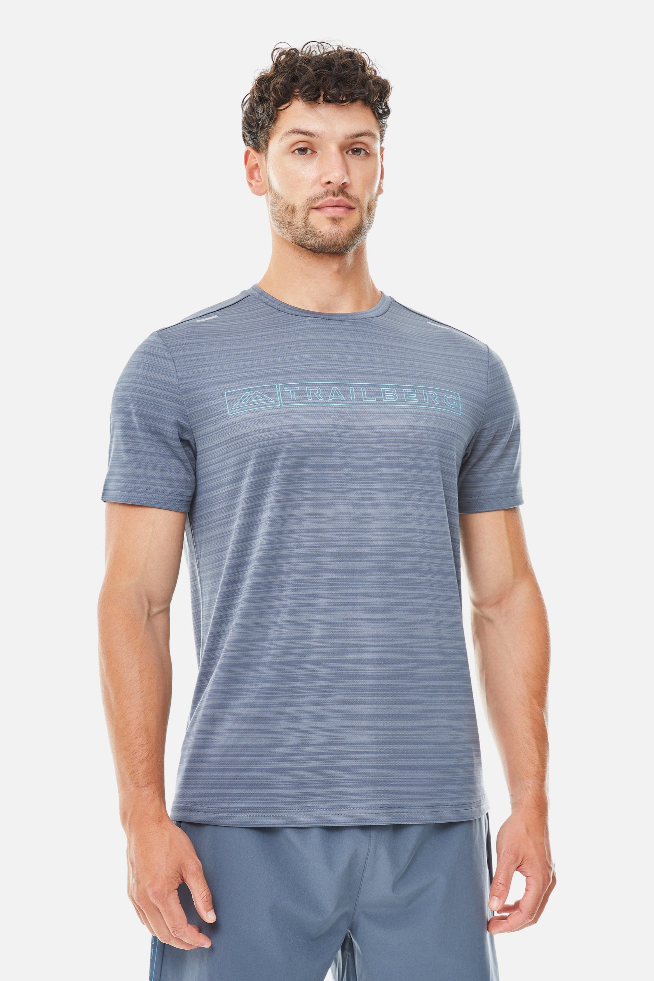 Crest 2.0 Tee - Storm Grey/Tropical Depths