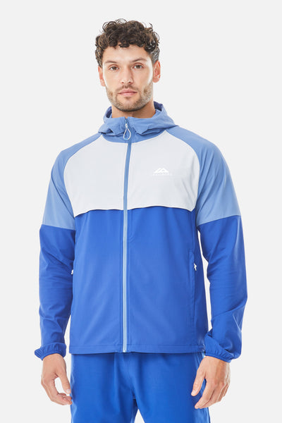 Vista Windbreaker - Space Blue/Blue Essence/Pixel Grey