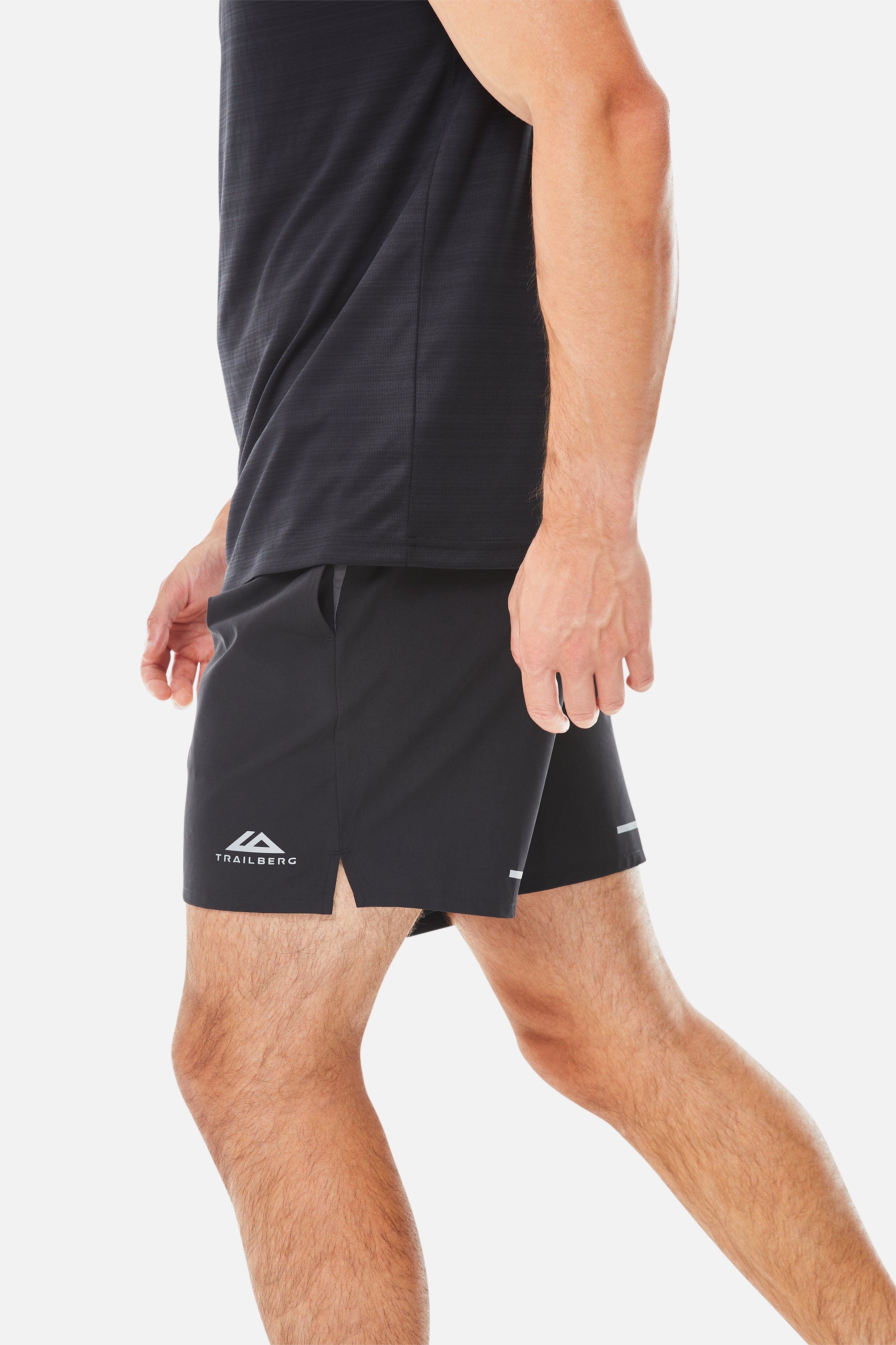 AW25 Cloud Short  - Black/Volcano Grey