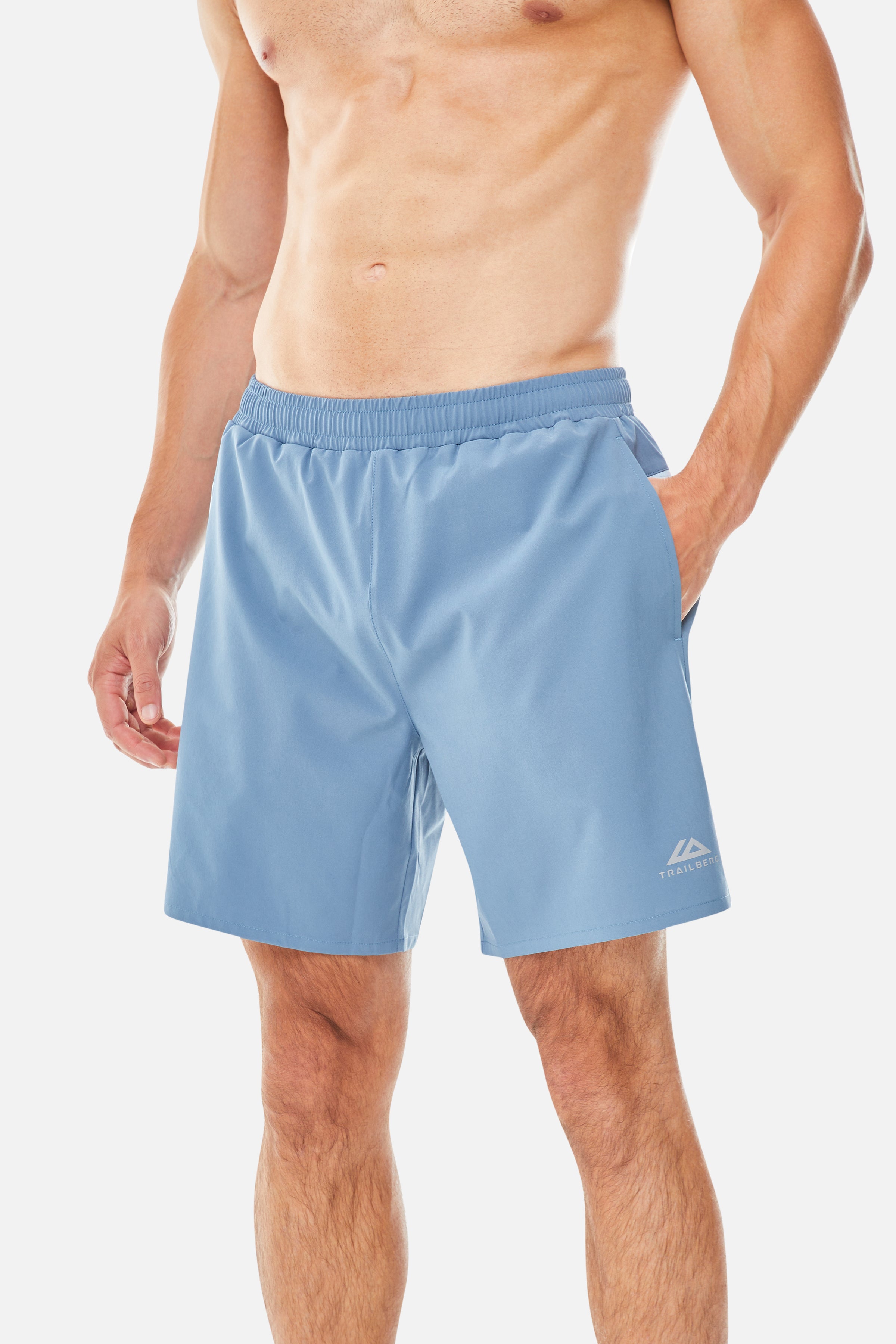 AW25 Cloud Short  - Slate Blue/Dove Blue
