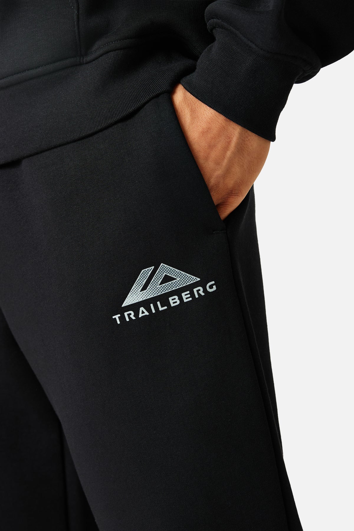 Dot Logo Tracksuit - Black