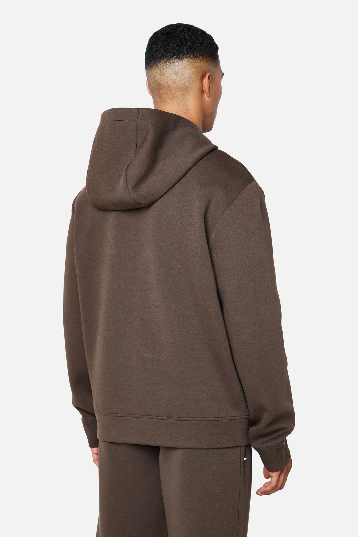 Vital Fleece Hood - Mocha Ember