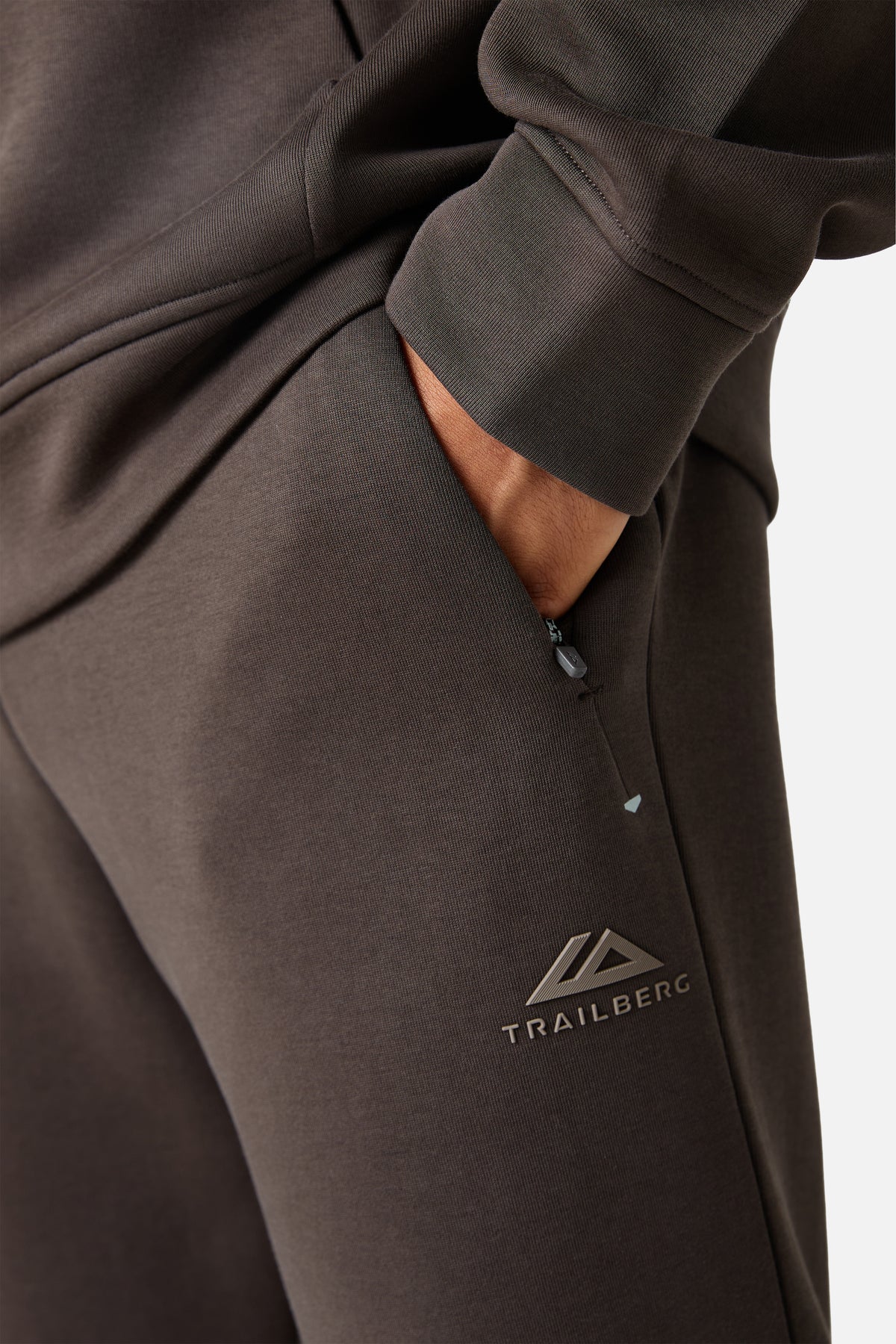 Vital Fleece Tracksuit - Mocha Ember