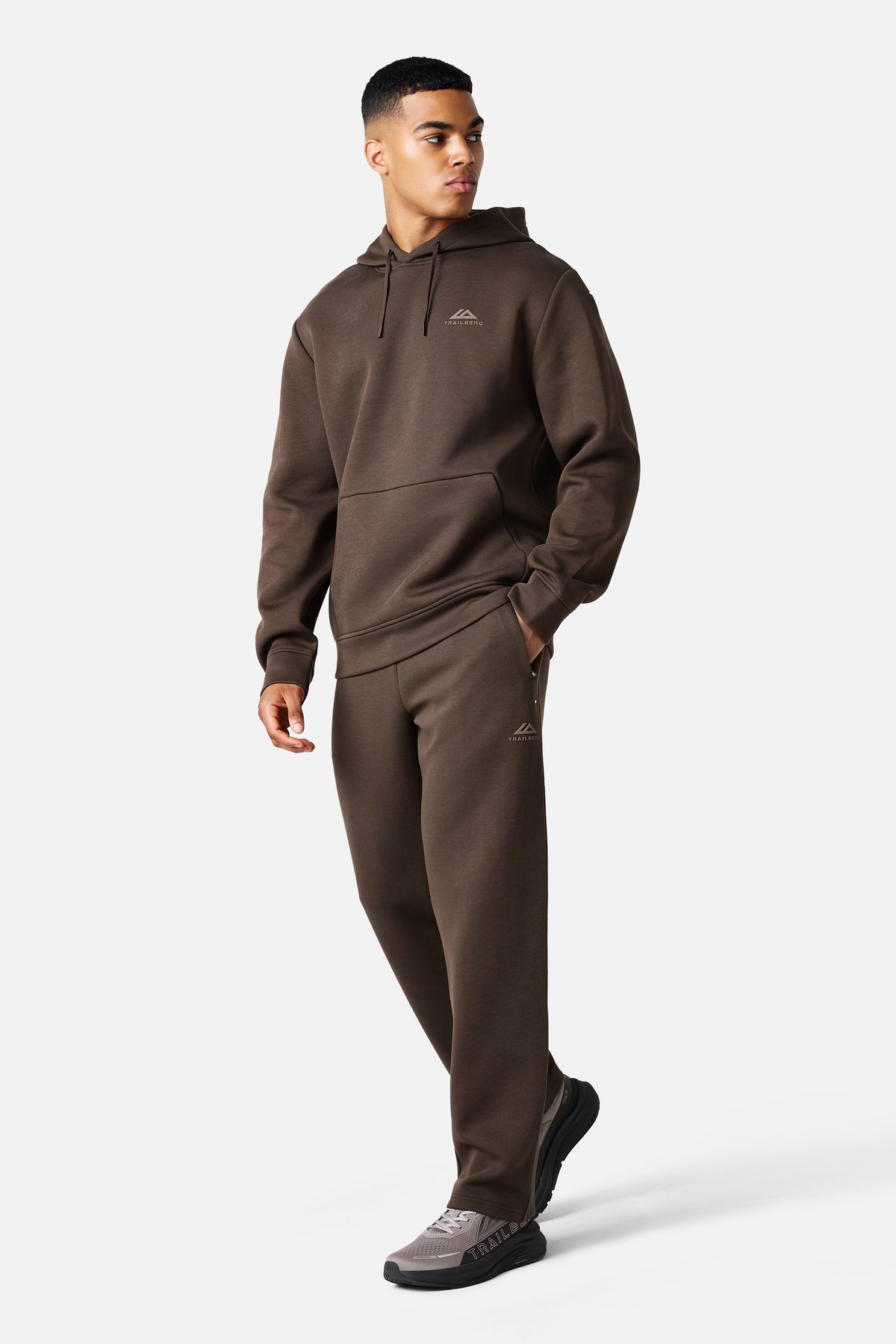 Vital Fleece Tracksuit - Mocha Ember