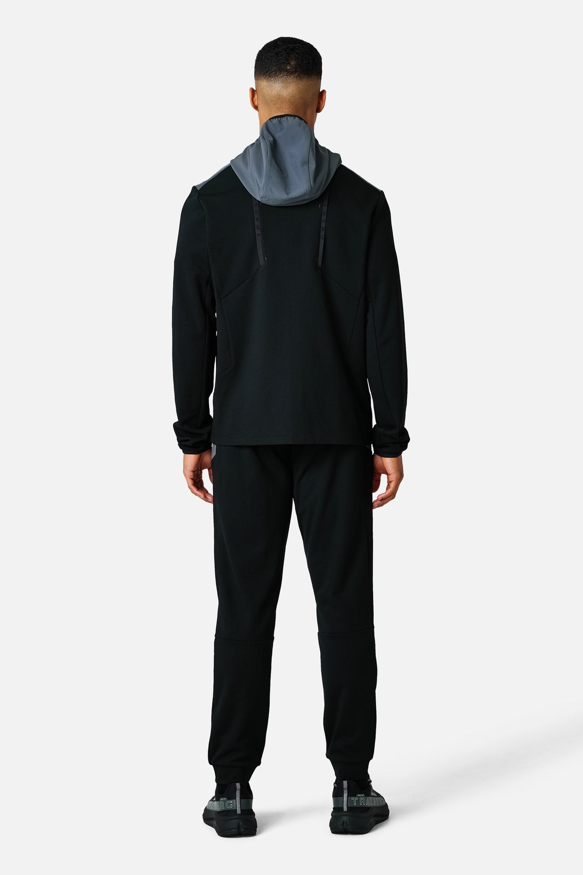 Triathlon Ultra Fleece Tracksuit - Black/Graphite Grey
