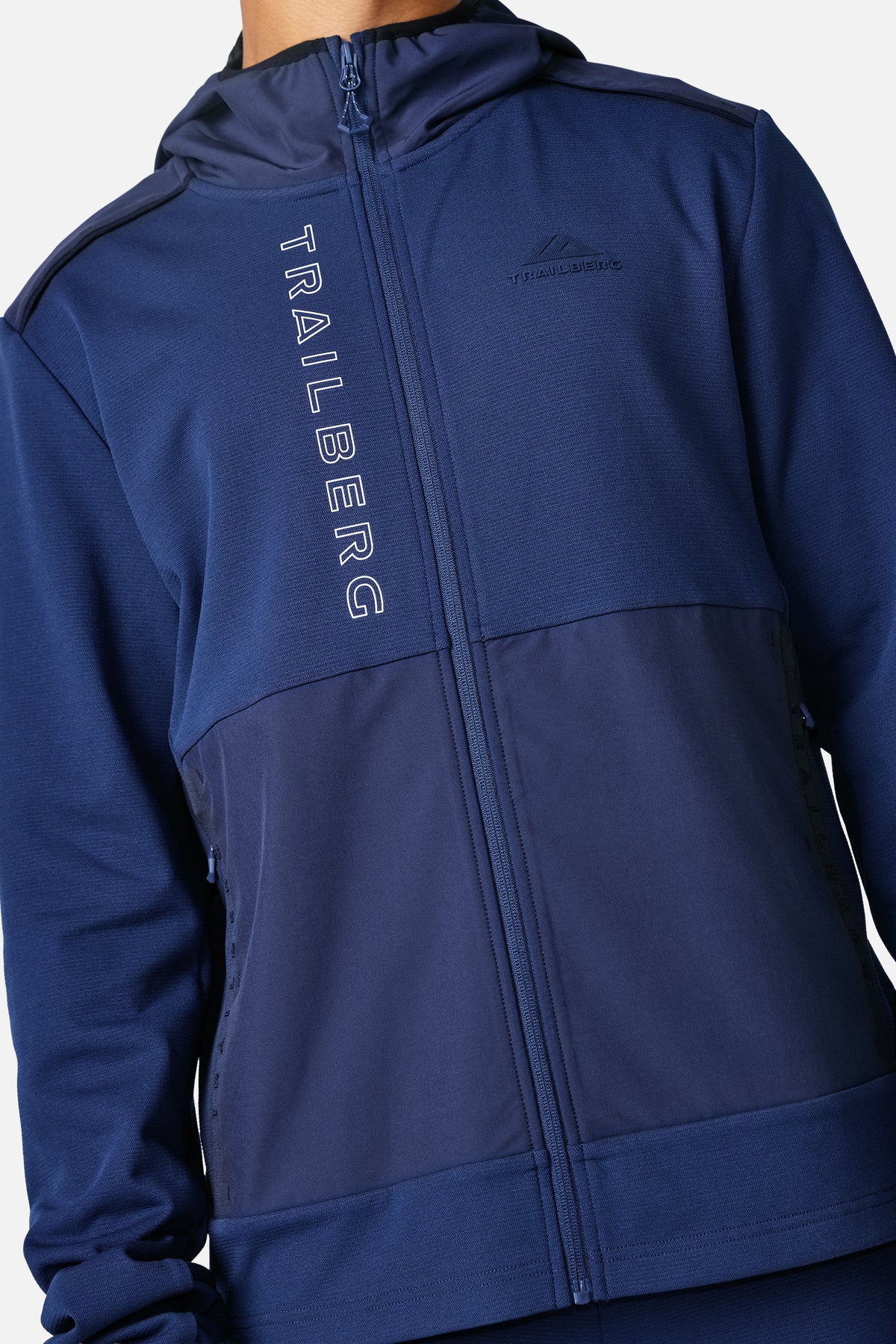 Triathlon Ultra Fleece Zip Hood - Shadowcore/Midnight Blue