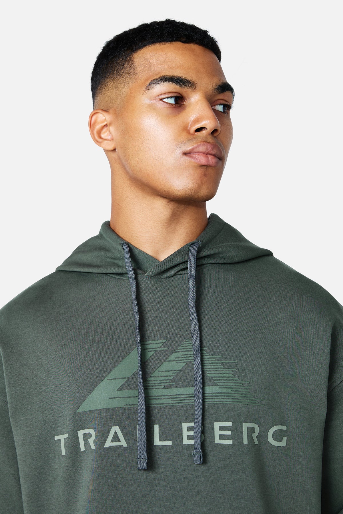 Glitch Logo Hood - Deep Ravine