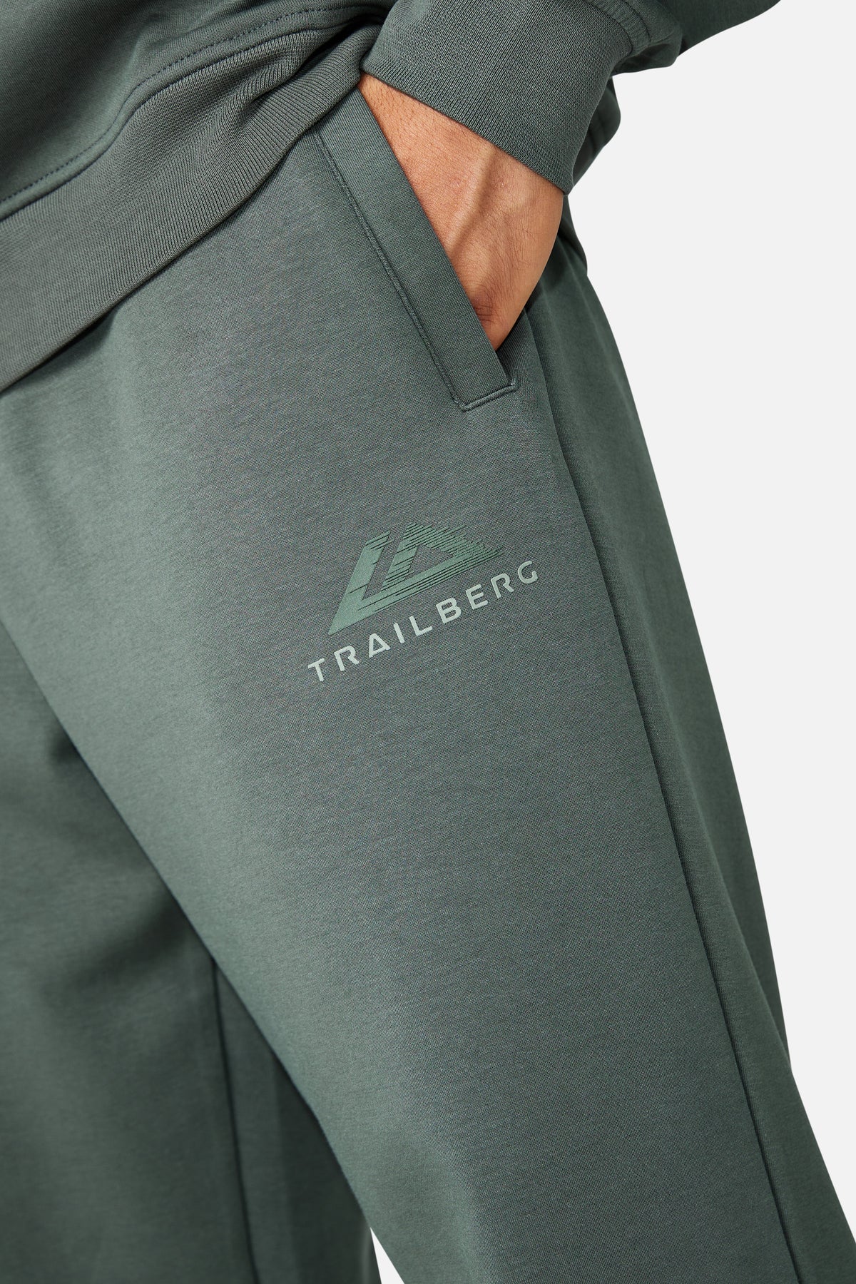Glitch Logo Tracksuit - Deep Ravine