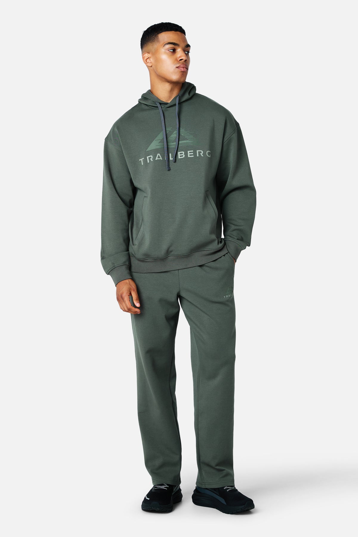 Glitch Logo Tracksuit - Deep Ravine
