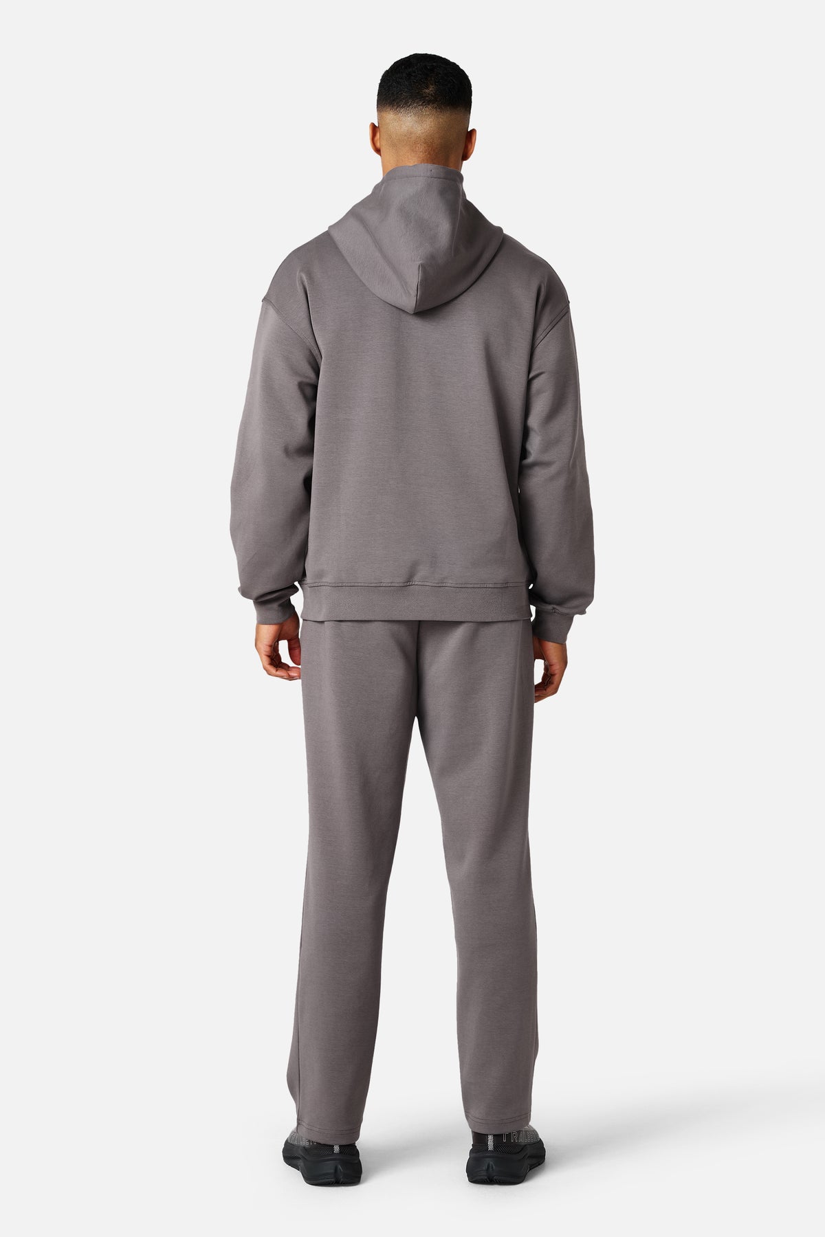 Glitch Logo Tracksuit - Iron Smoke