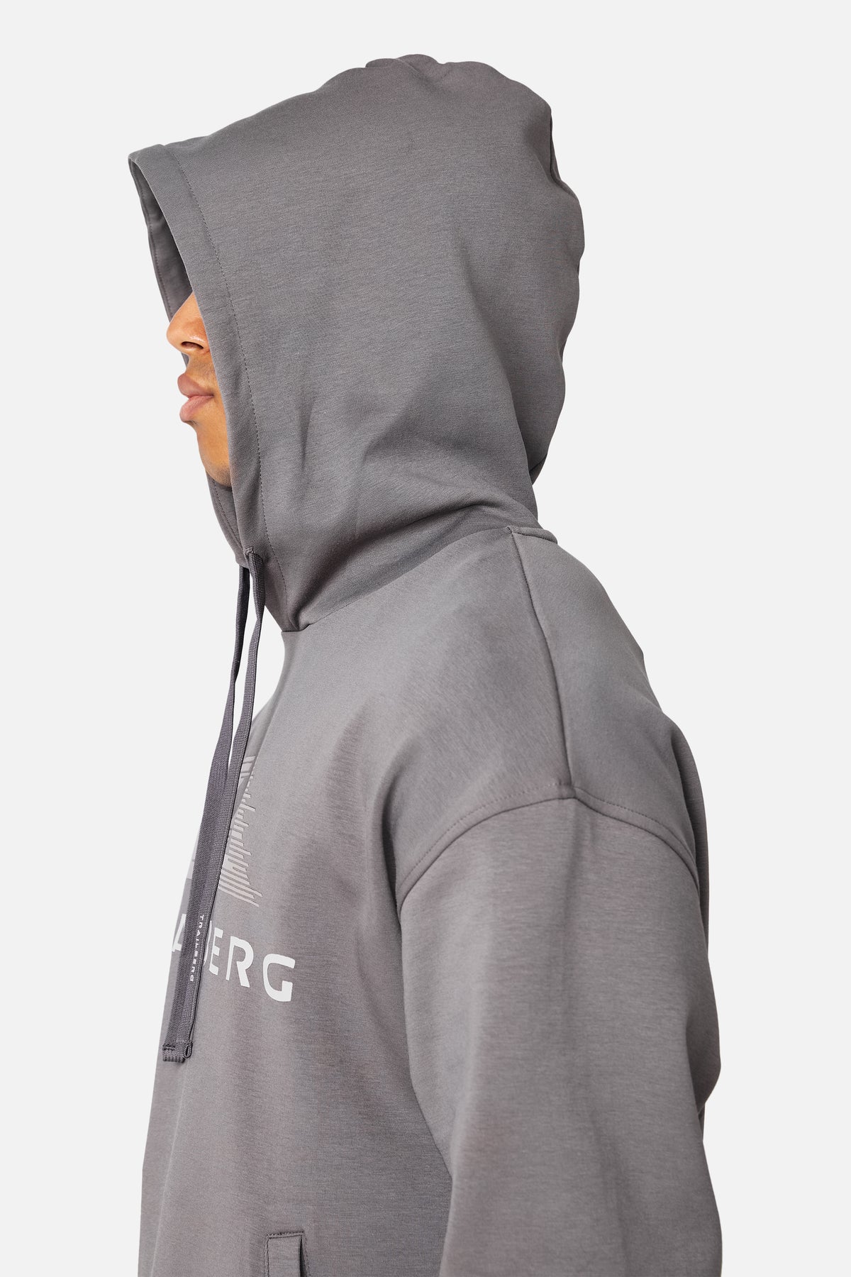 Glitch Logo Tracksuit - Iron Smoke